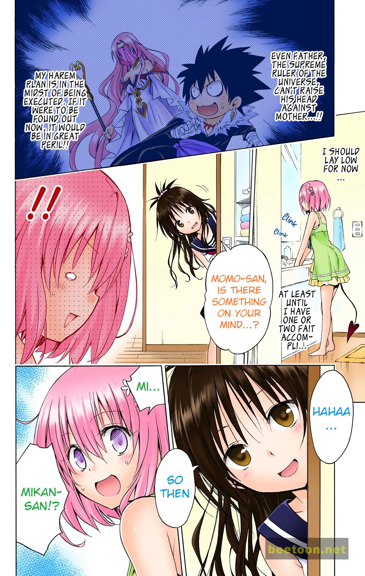 To LOVE-Ru Darkness - Full color Chapter 49 - HolyManga.Net