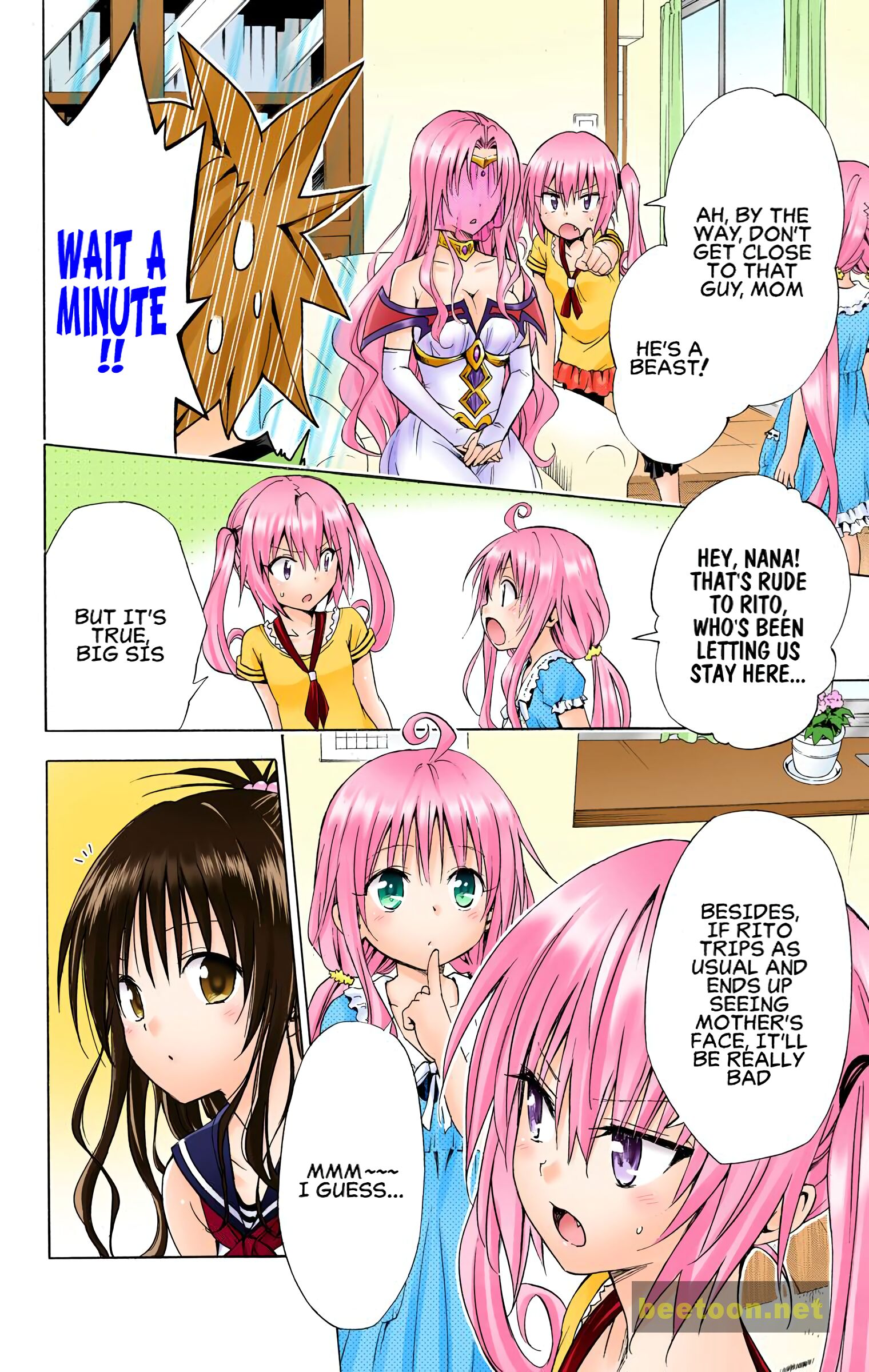To LOVE-Ru Darkness - Full color Chapter 49 - HolyManga.Net
