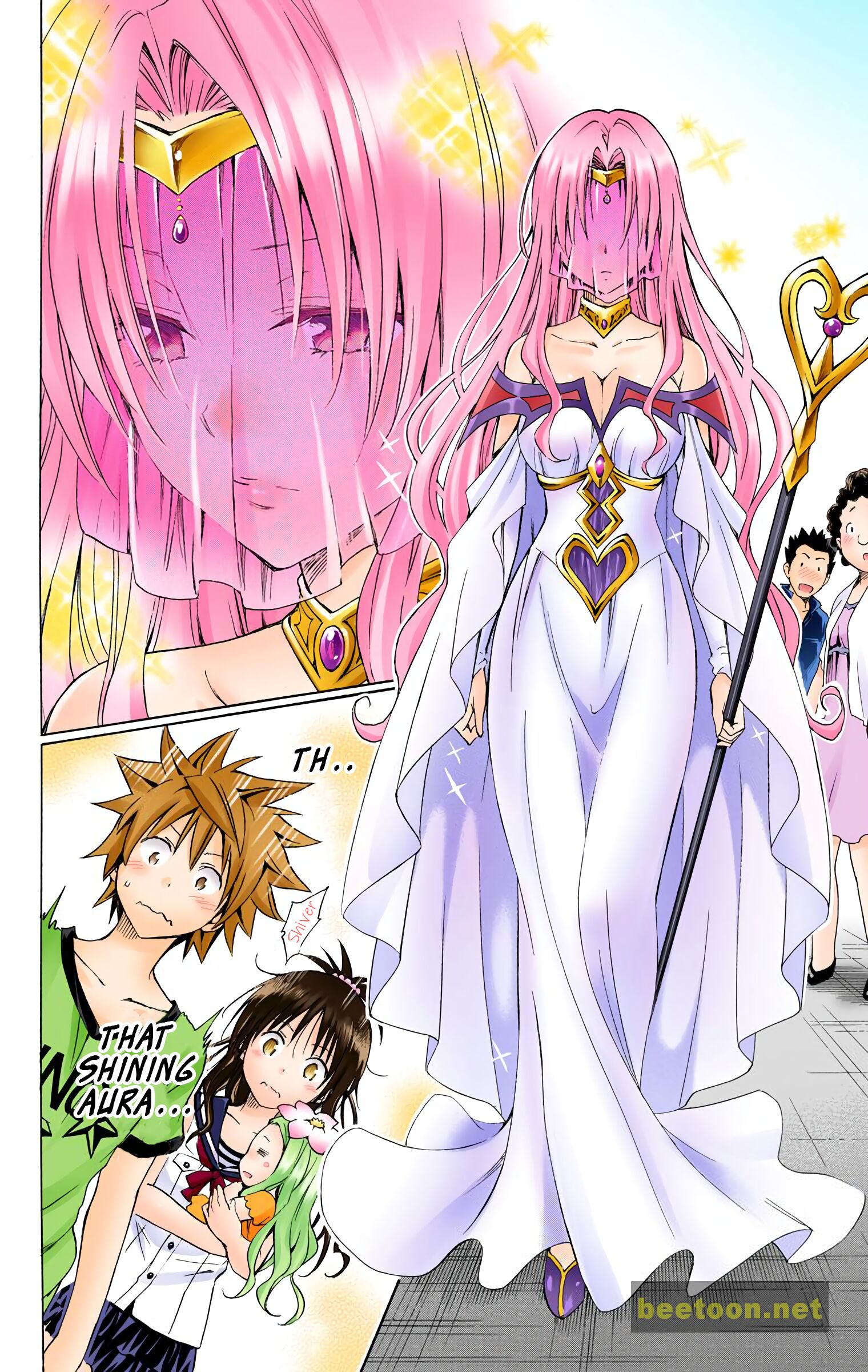 To LOVE-Ru Darkness - Full color Chapter 49 - HolyManga.Net