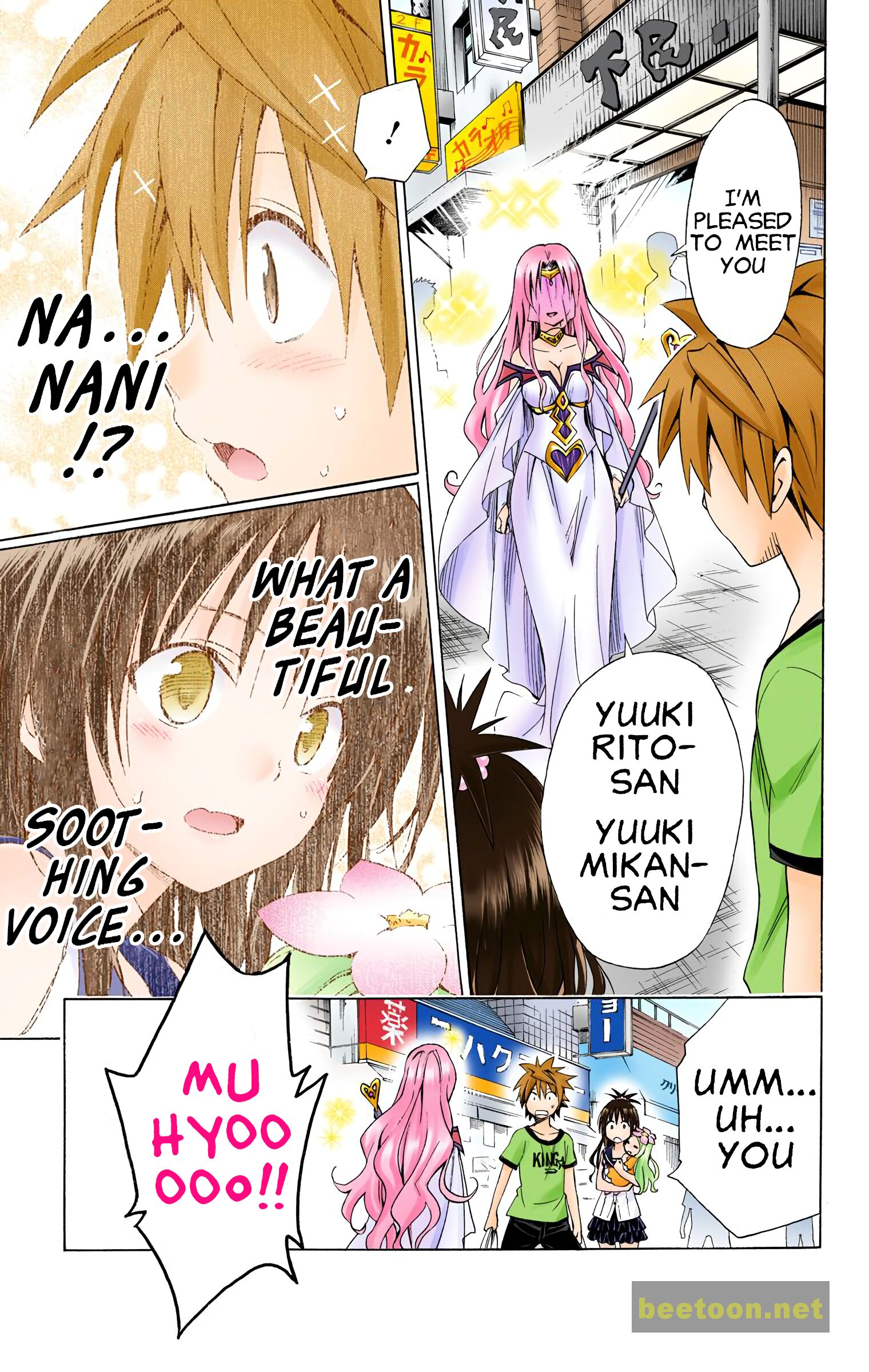 To LOVE-Ru Darkness - Full color Chapter 49 - HolyManga.Net
