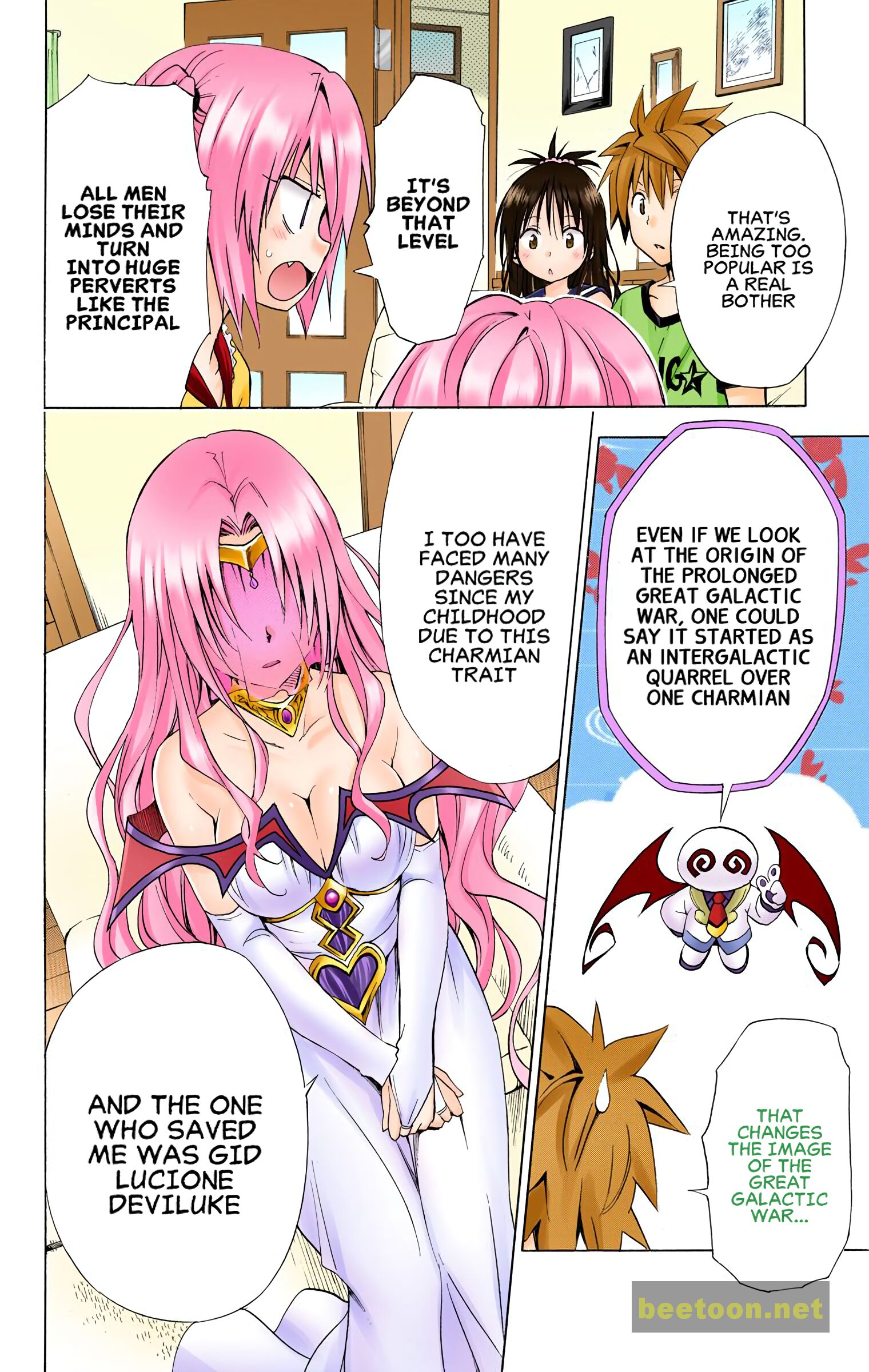To LOVE-Ru Darkness - Full color Chapter 49 - HolyManga.Net