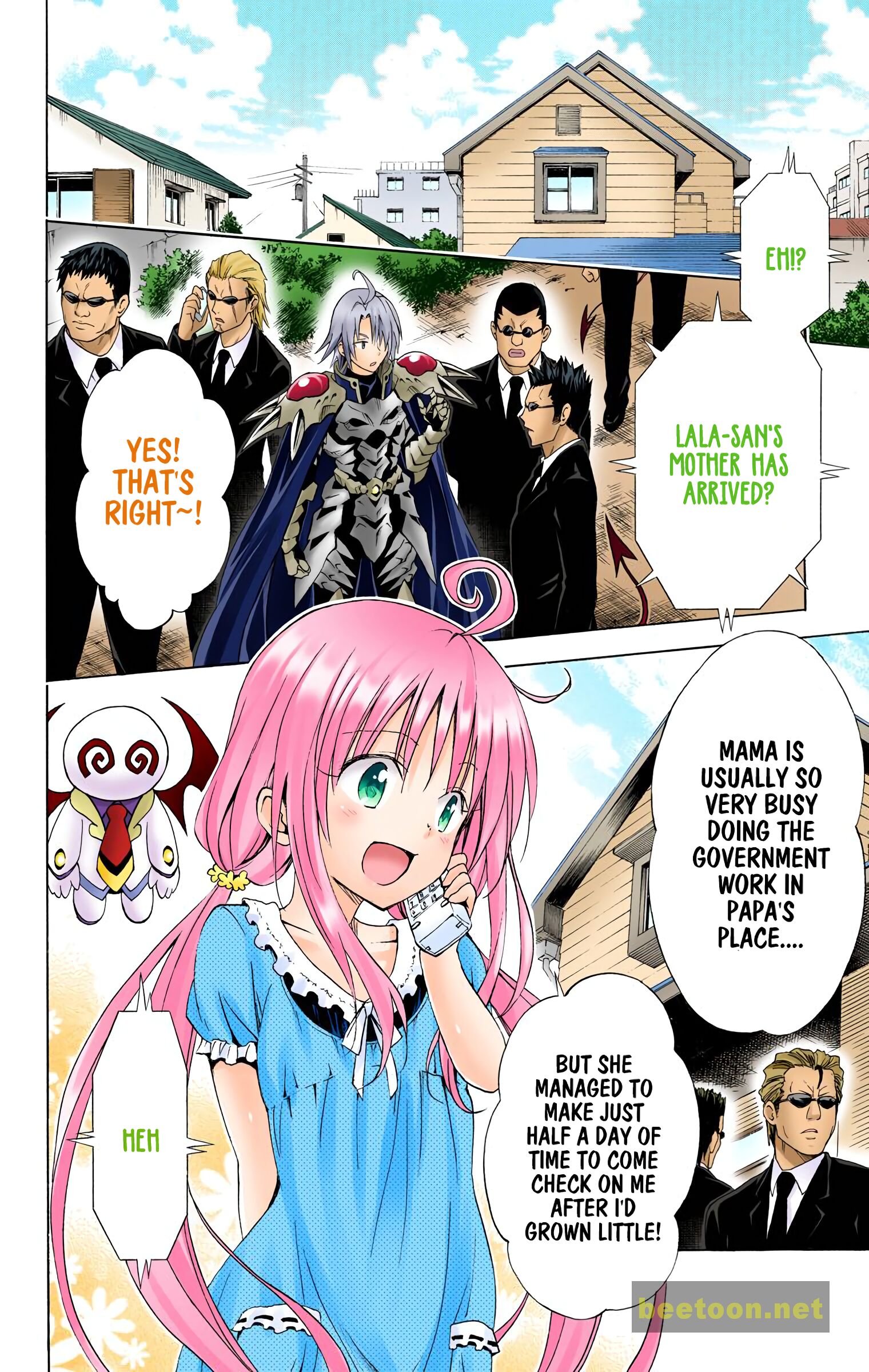 To LOVE-Ru Darkness - Full color Chapter 49 - HolyManga.Net