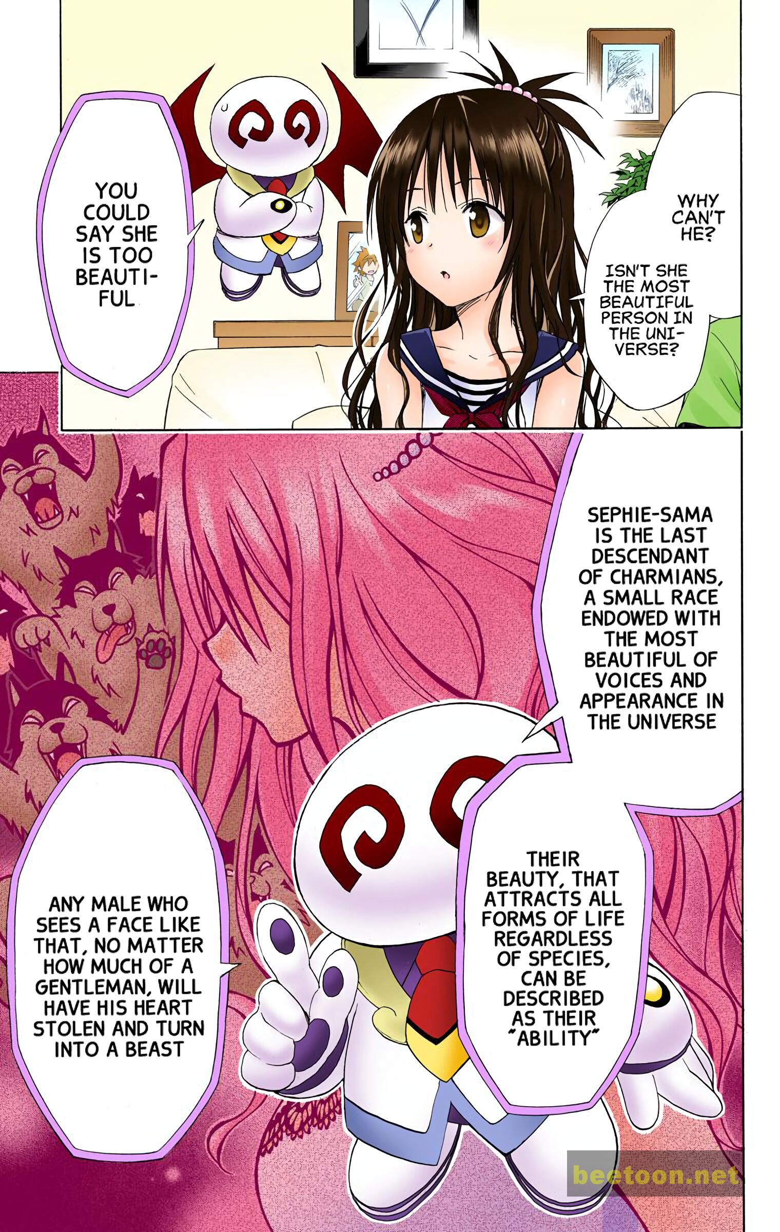 To LOVE-Ru Darkness - Full color Chapter 49 - HolyManga.Net