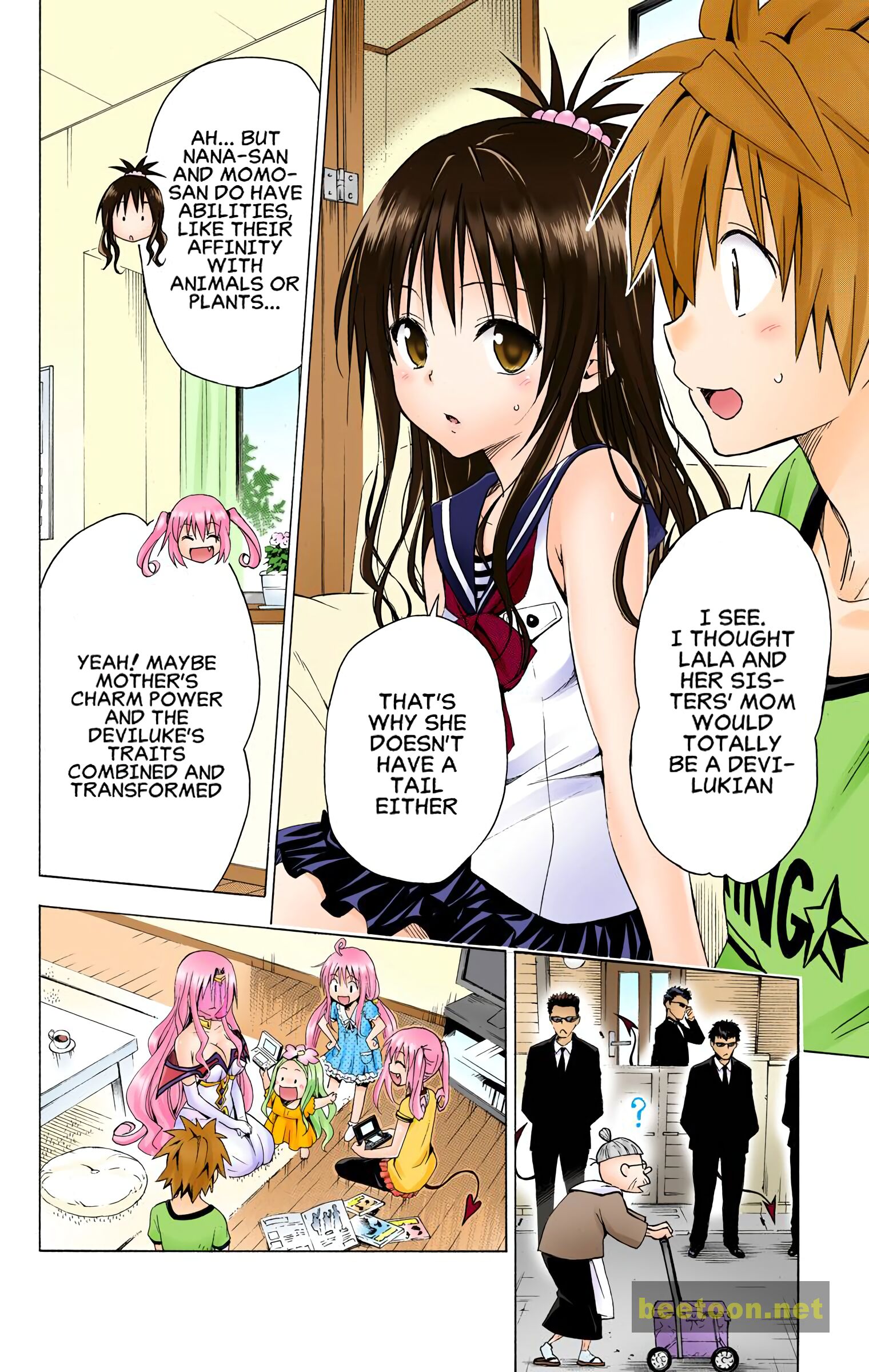 To LOVE-Ru Darkness - Full color Chapter 49 - HolyManga.Net