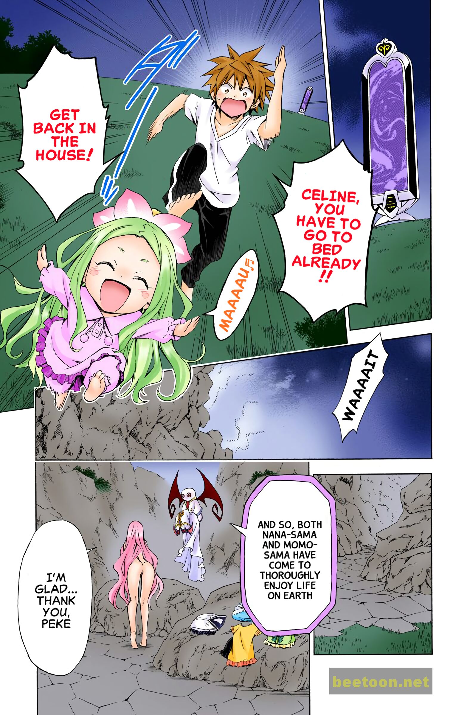 To LOVE-Ru Darkness - Full color Chapter 49 - HolyManga.Net