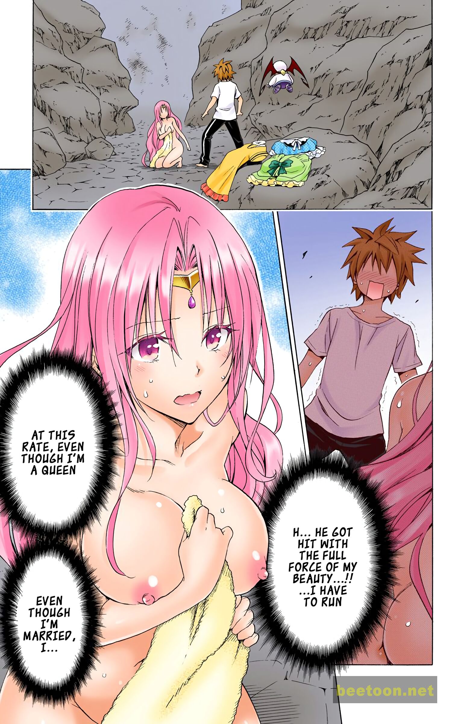 To LOVE-Ru Darkness - Full color Chapter 50 - HolyManga.Net