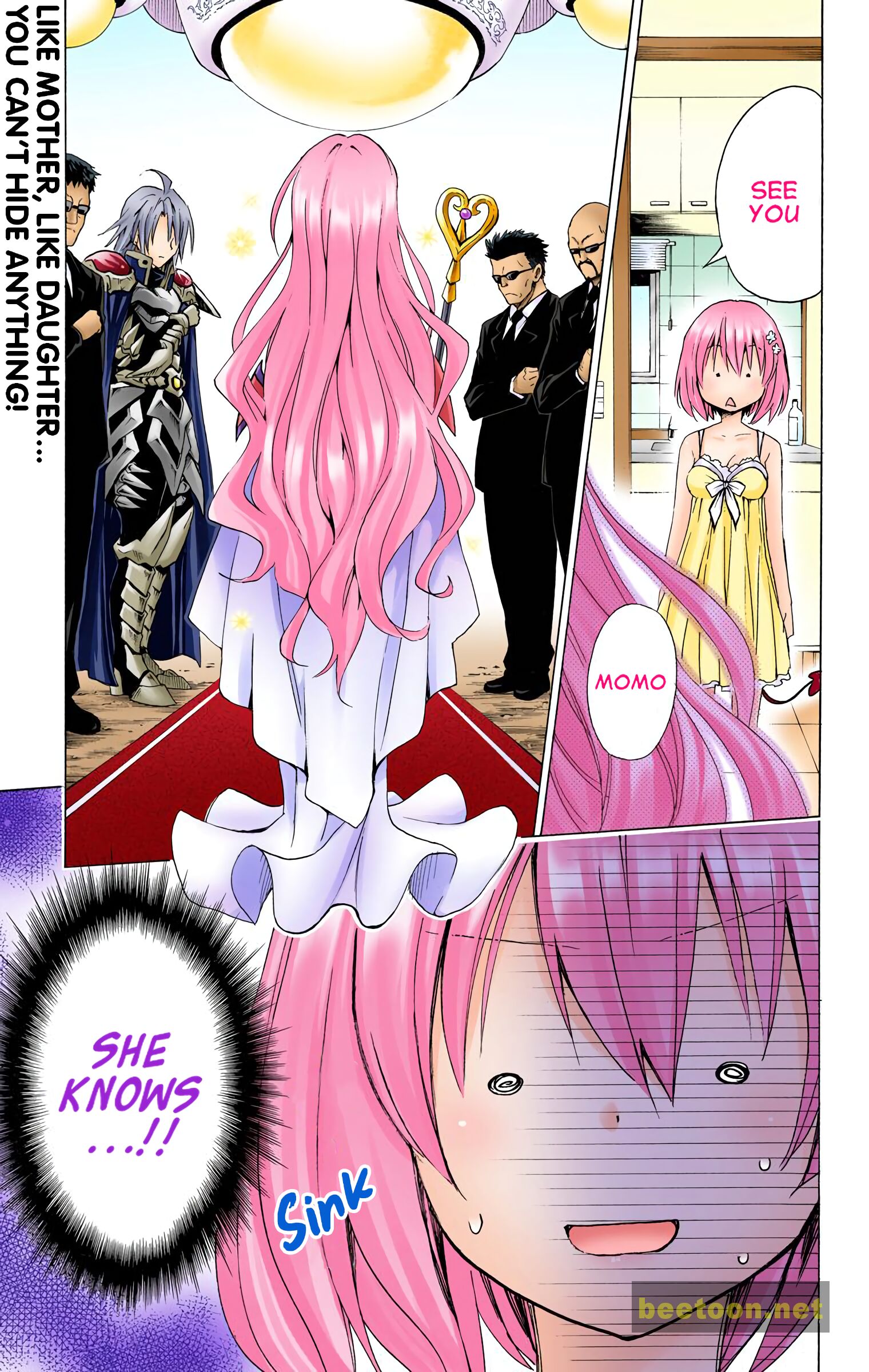 To LOVE-Ru Darkness - Full color Chapter 50 - HolyManga.Net