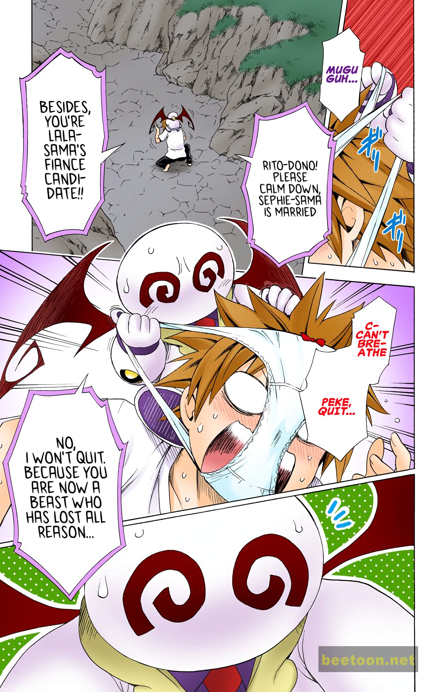 To LOVE-Ru Darkness - Full color Chapter 50 - HolyManga.Net
