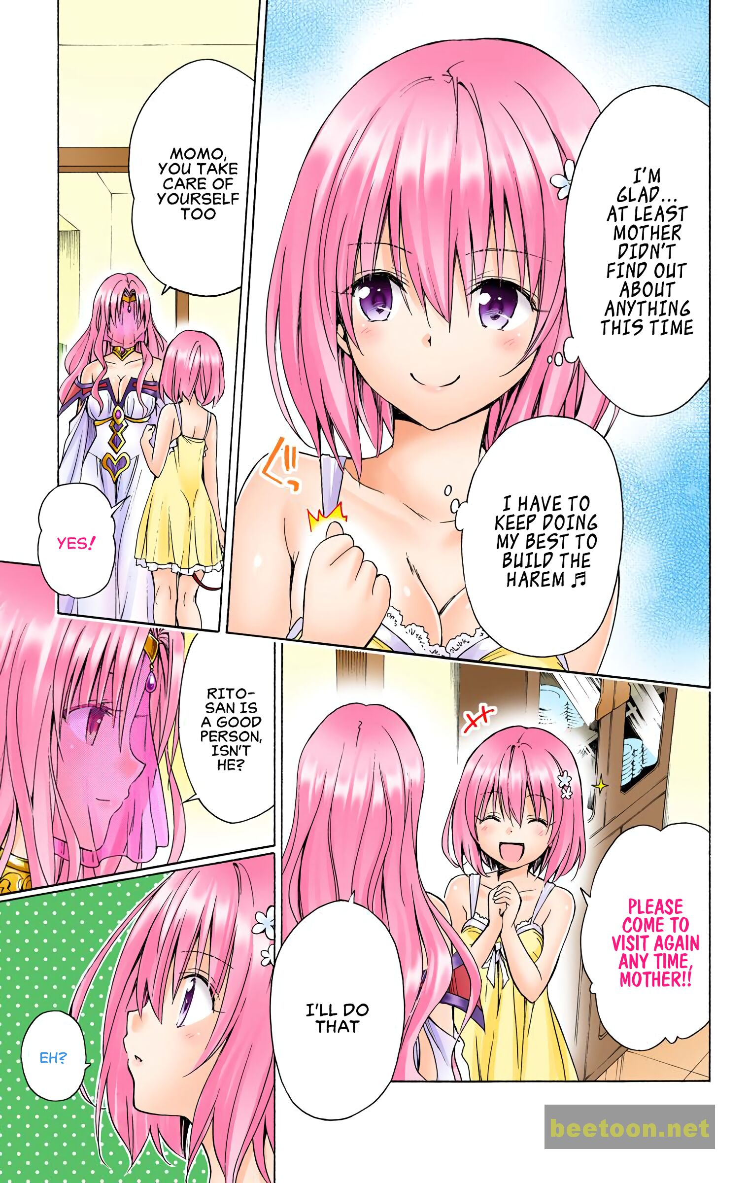 To LOVE-Ru Darkness - Full color Chapter 50 - HolyManga.Net