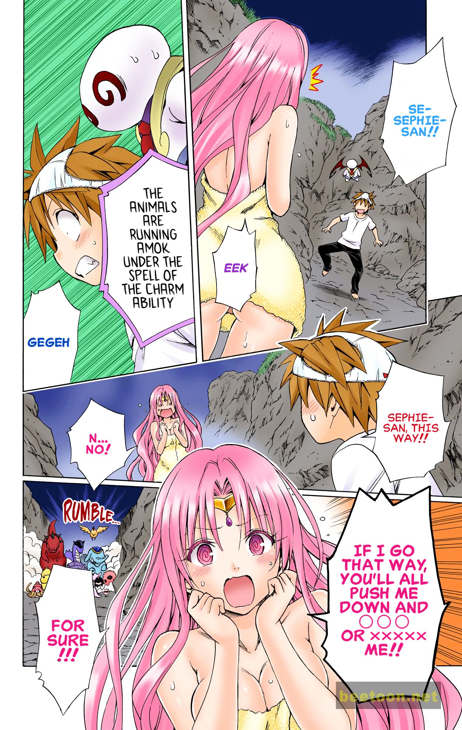 To LOVE-Ru Darkness - Full color Chapter 50 - HolyManga.Net