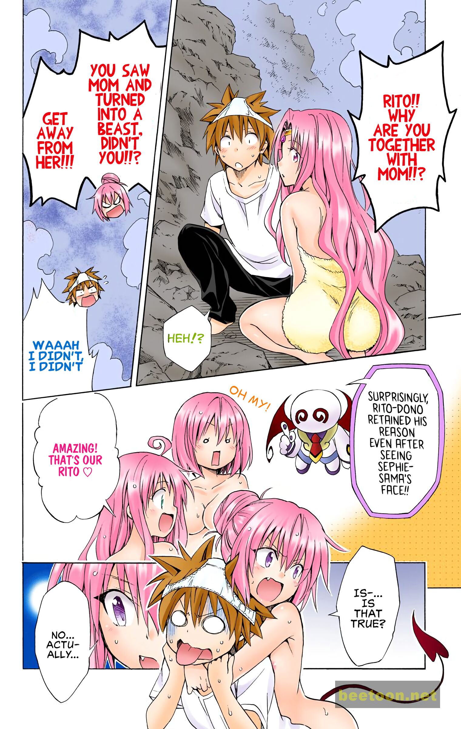 To LOVE-Ru Darkness - Full color Chapter 50 - HolyManga.Net