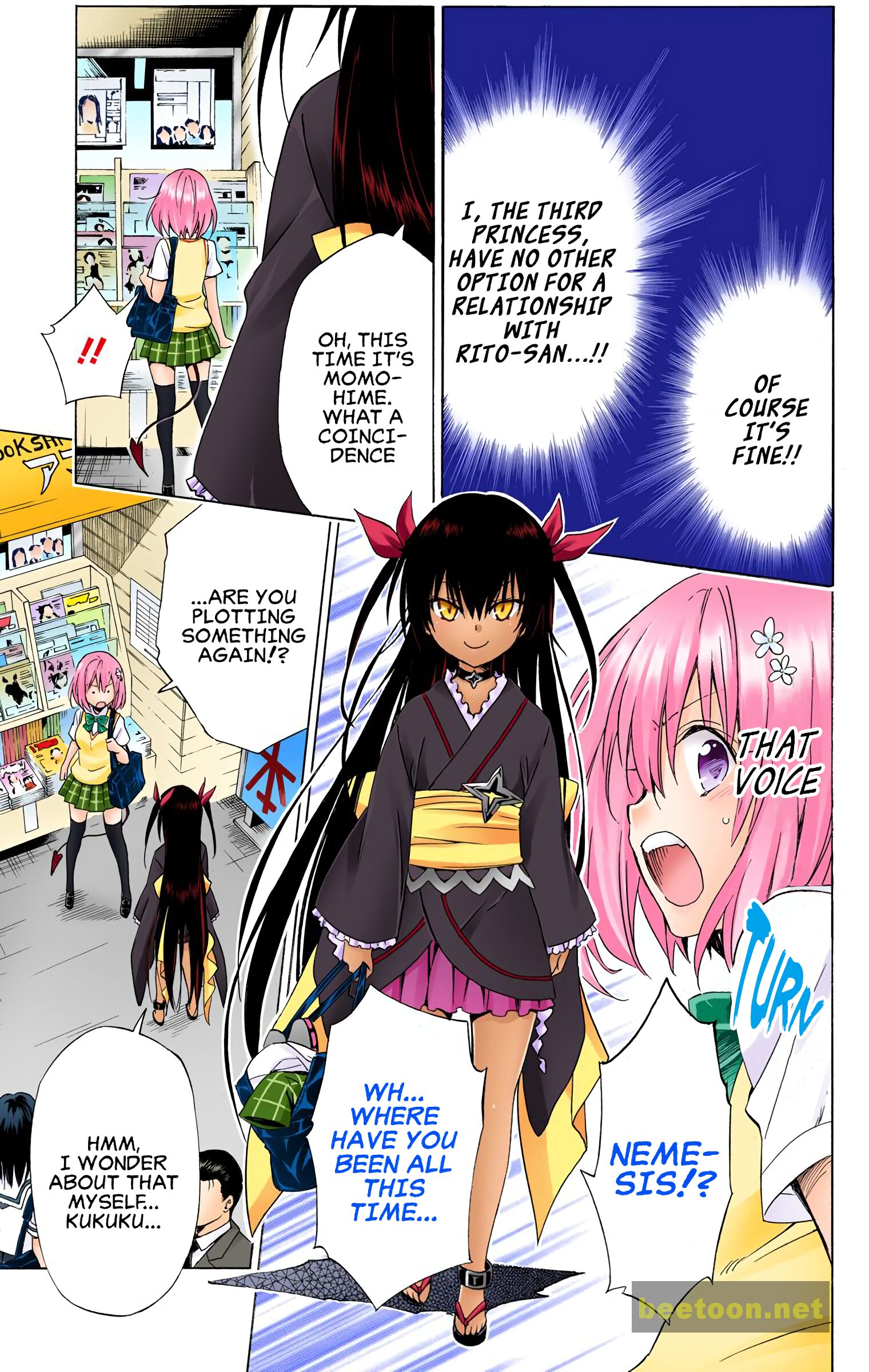 To LOVE-Ru Darkness - Full color Chapter 51 - HolyManga.Net