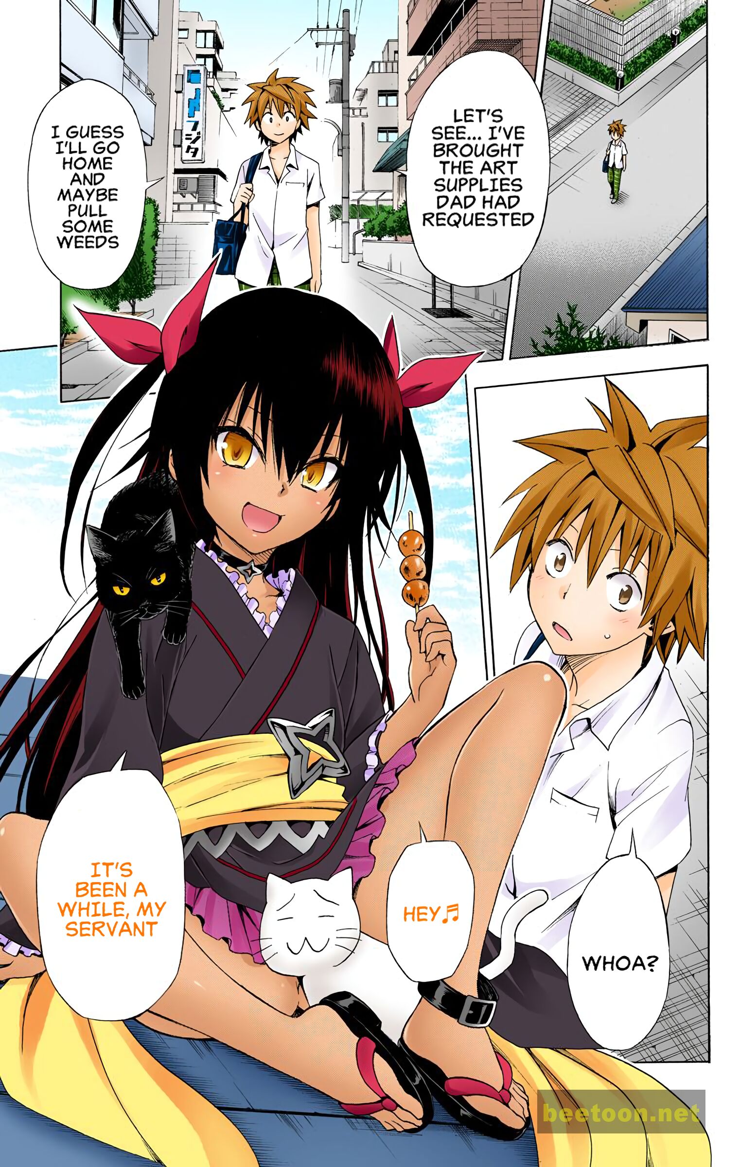 To LOVE-Ru Darkness - Full color Chapter 51 - HolyManga.Net