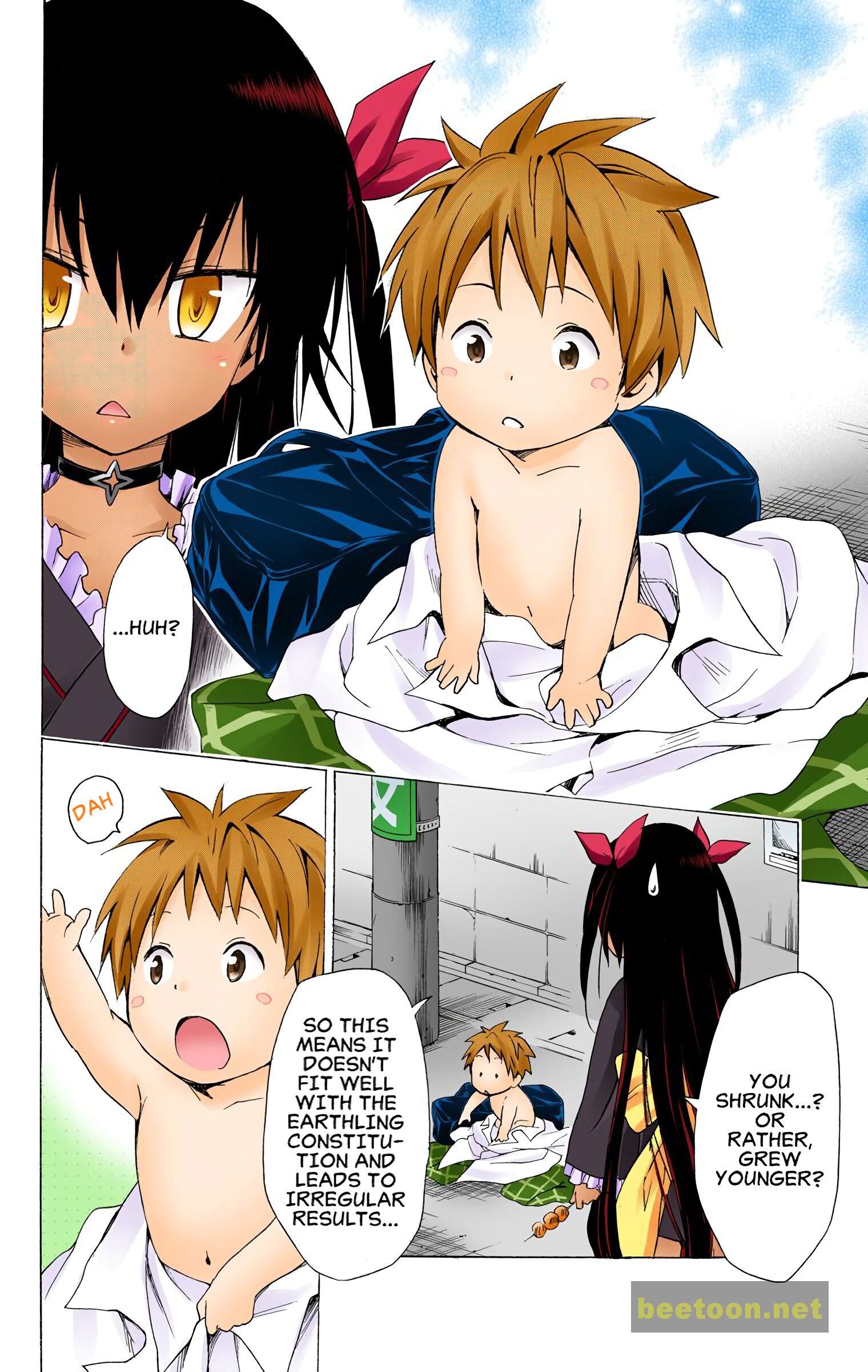 To LOVE-Ru Darkness - Full color Chapter 51 - HolyManga.Net