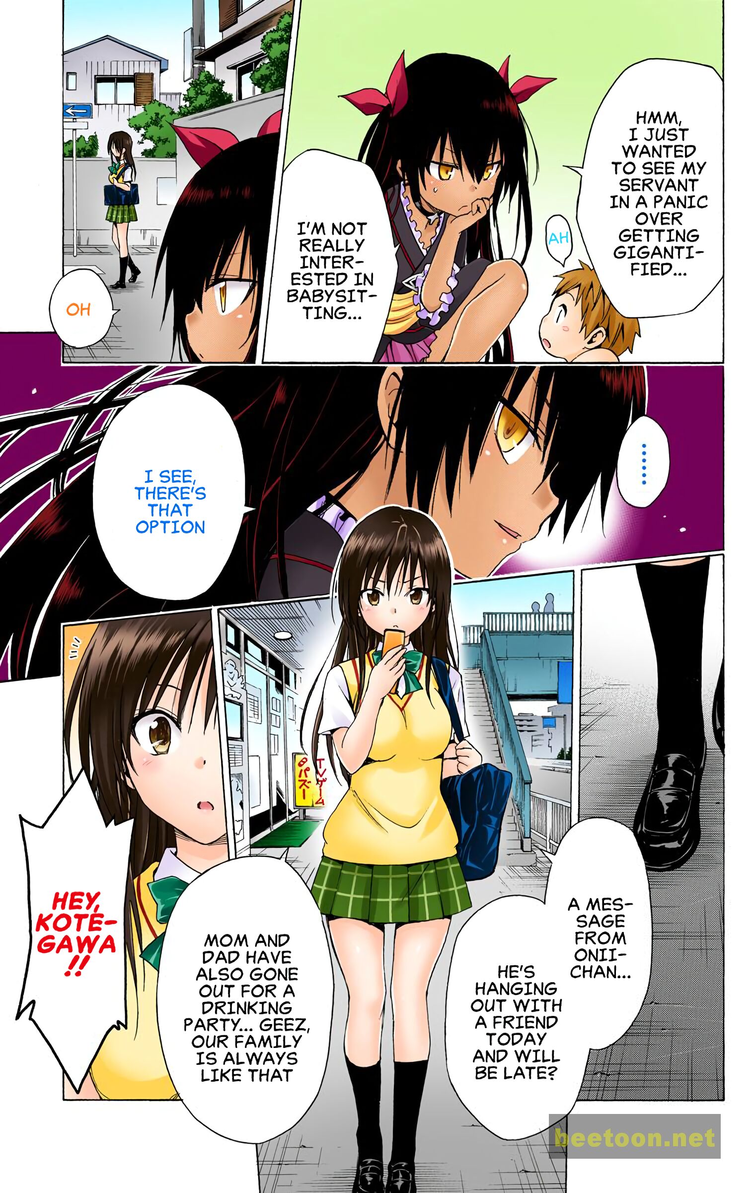 To LOVE-Ru Darkness - Full color Chapter 51 - HolyManga.Net