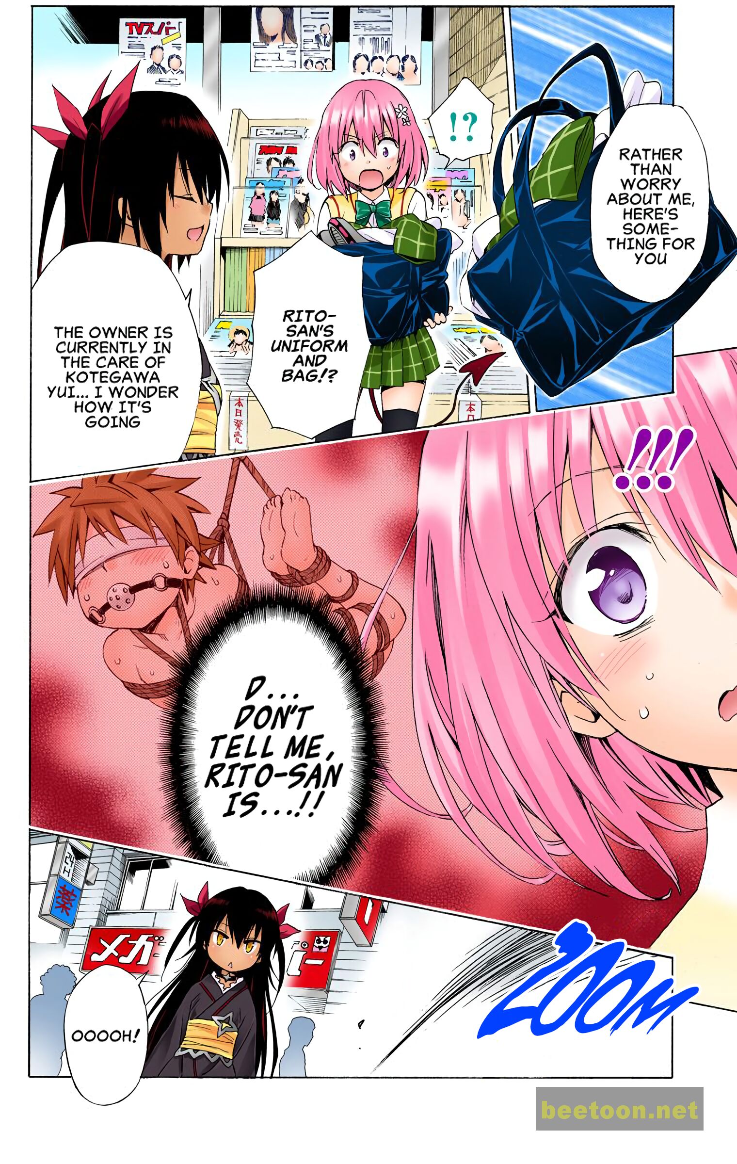 To LOVE-Ru Darkness - Full color Chapter 51 - HolyManga.Net