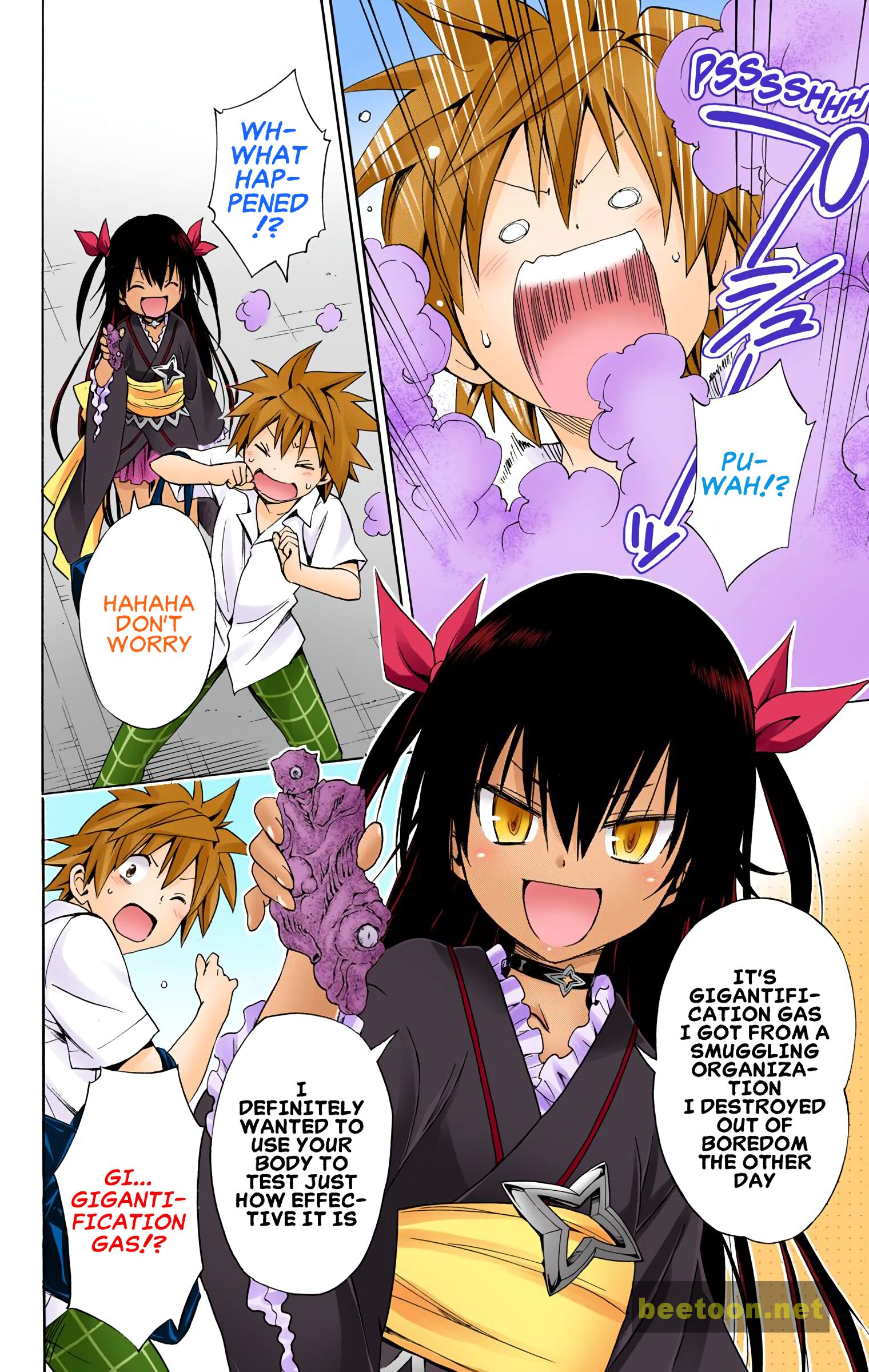 To LOVE-Ru Darkness - Full color Chapter 51 - HolyManga.Net