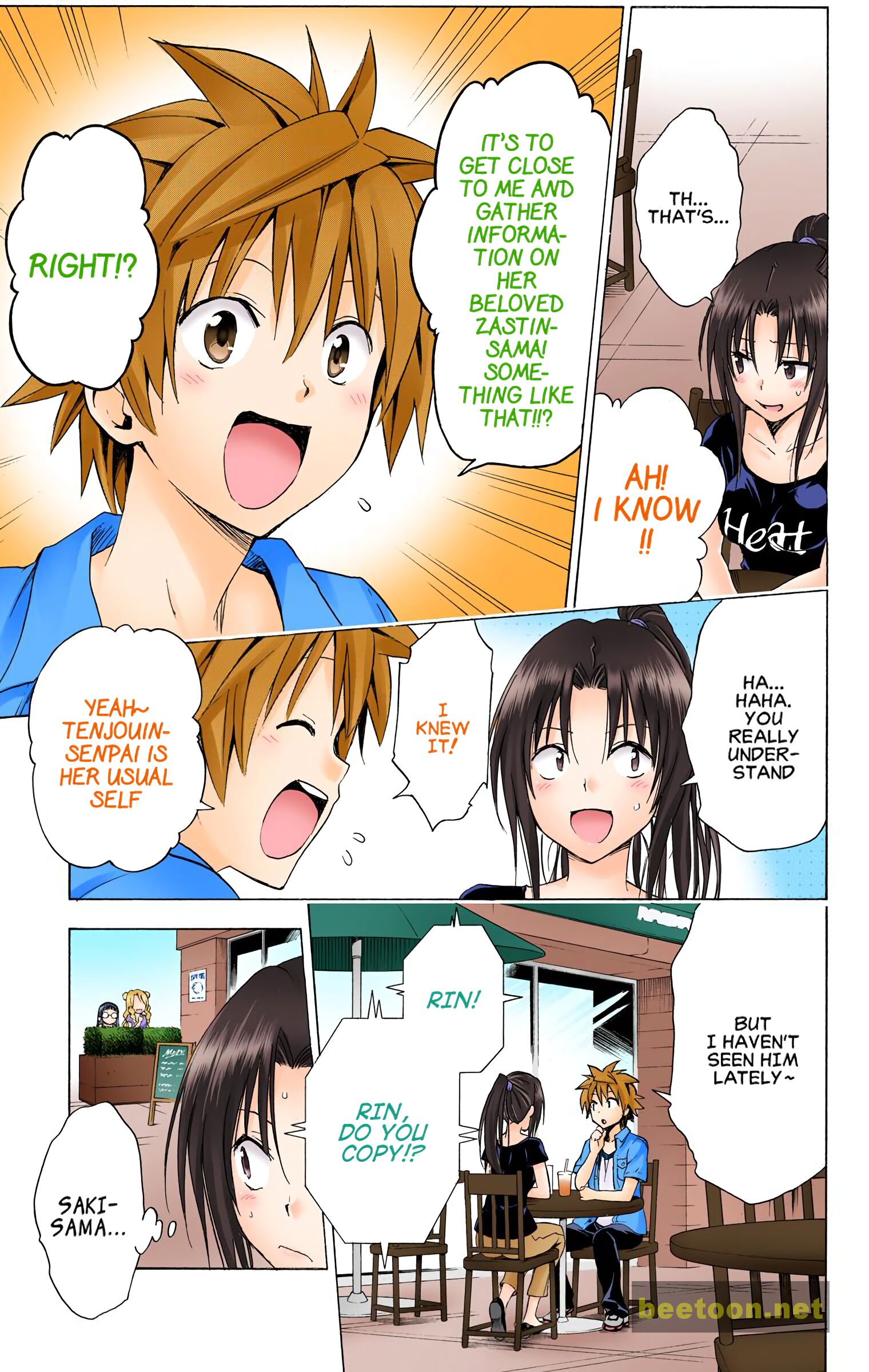To LOVE-Ru Darkness - Full color Chapter 52 - HolyManga.Net