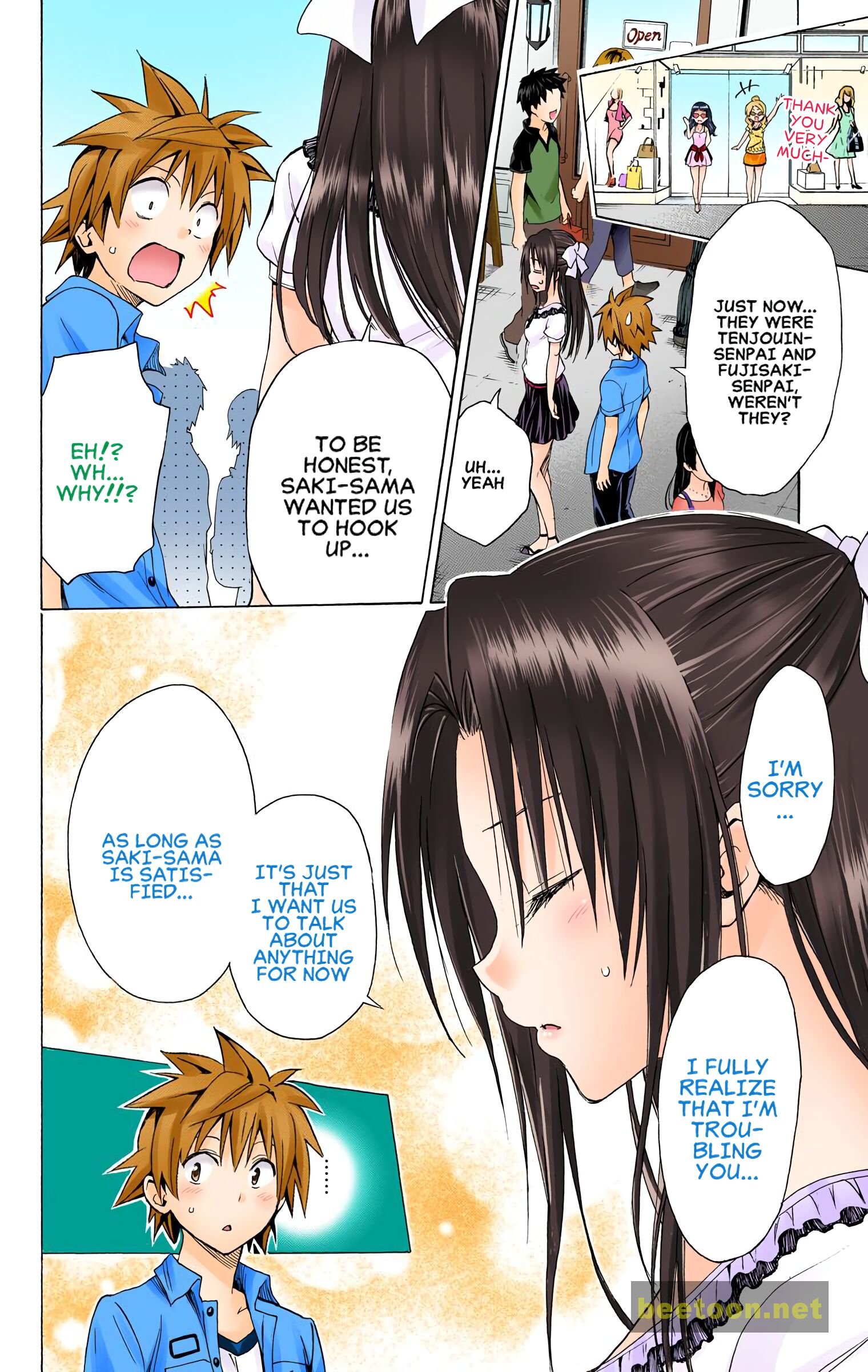To LOVE-Ru Darkness - Full color Chapter 52 - HolyManga.Net