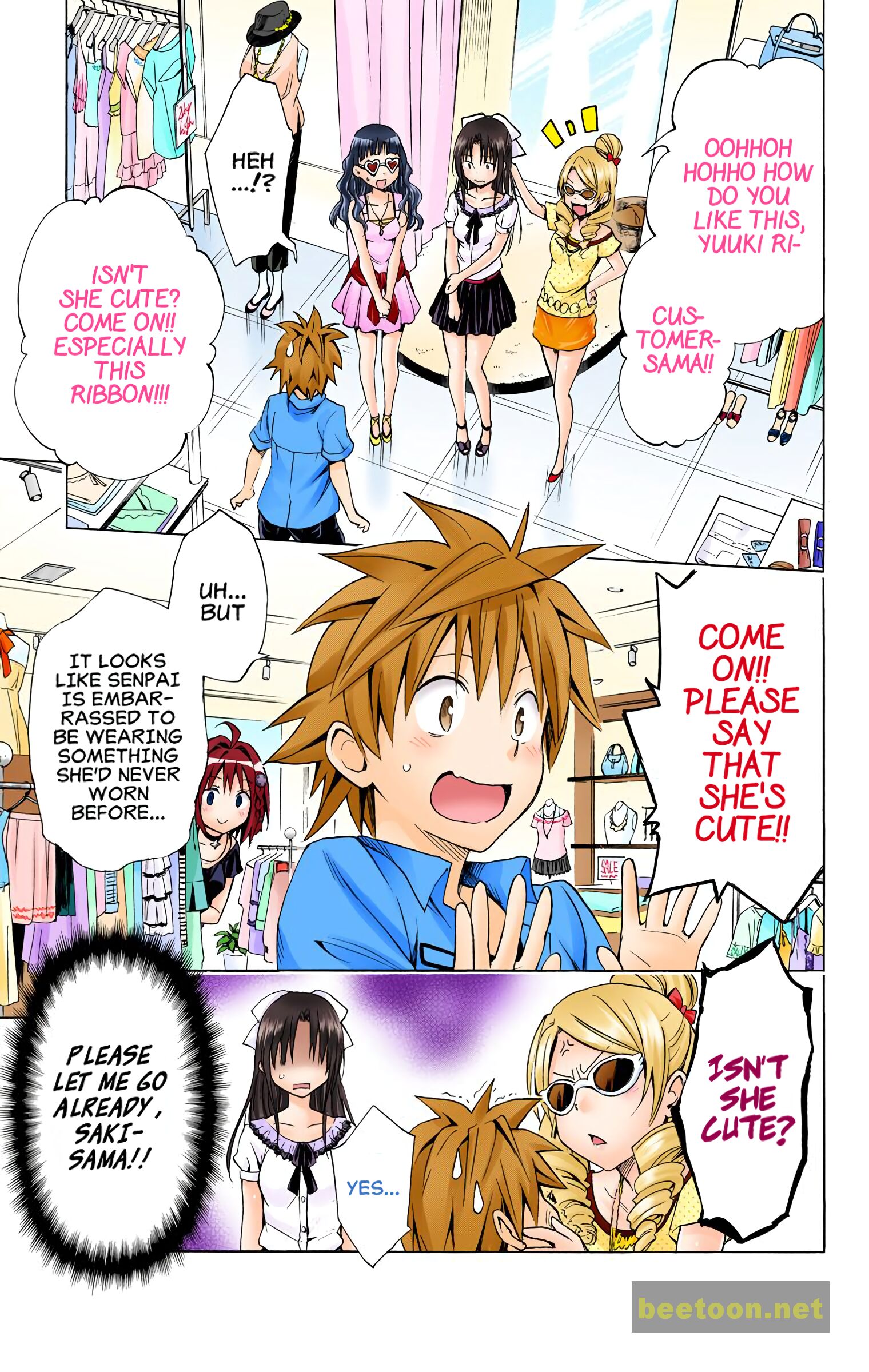 To LOVE-Ru Darkness - Full color Chapter 52 - HolyManga.Net