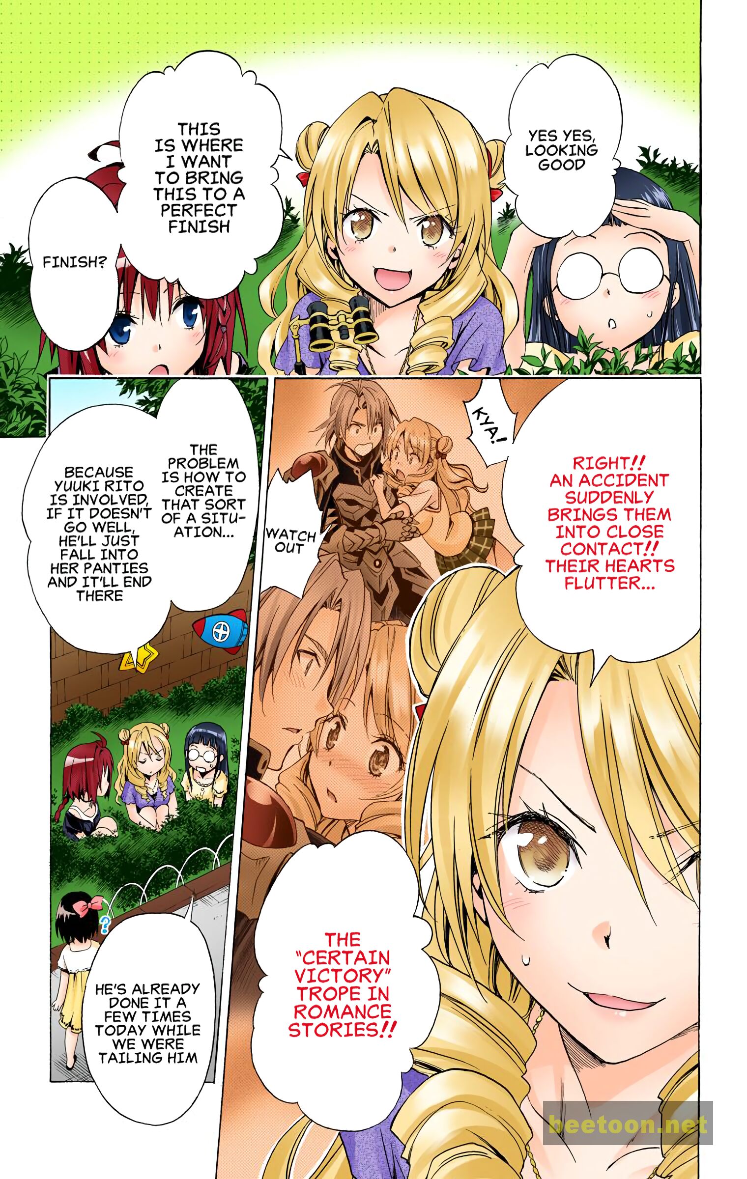 To LOVE-Ru Darkness - Full color Chapter 52 - HolyManga.Net