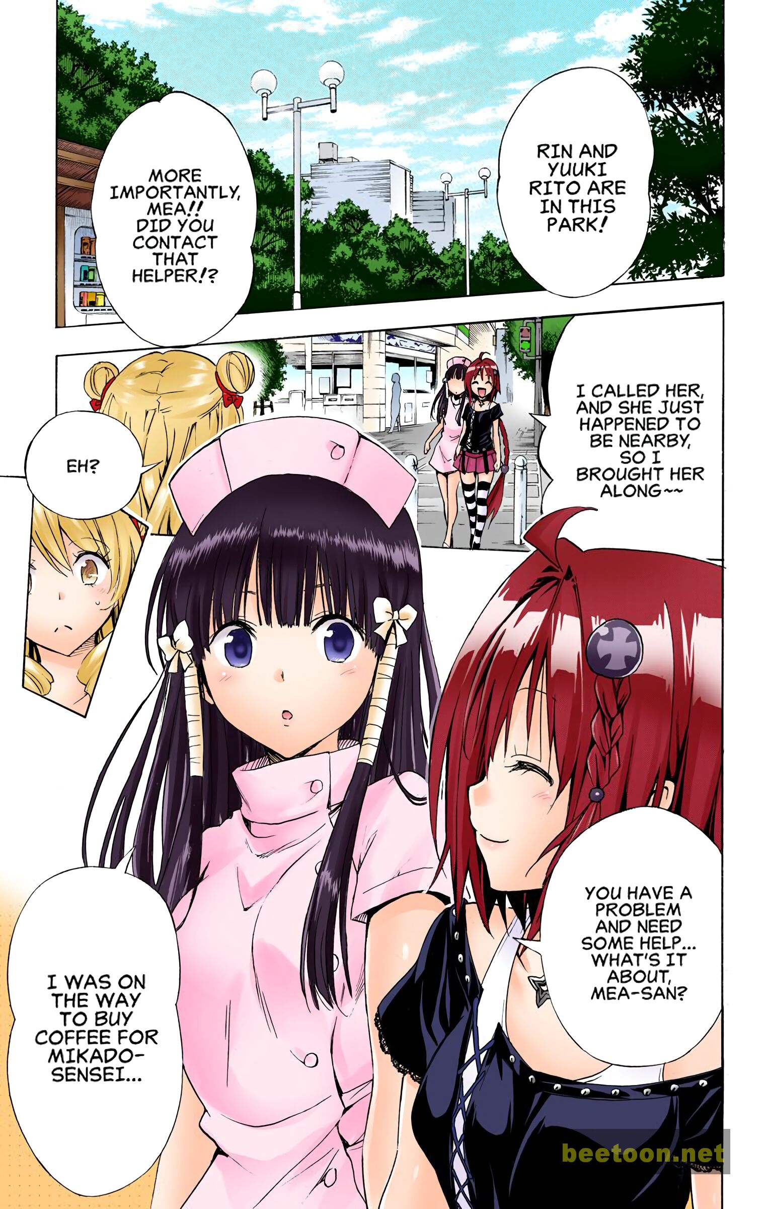 To LOVE-Ru Darkness - Full color Chapter 52 - HolyManga.Net