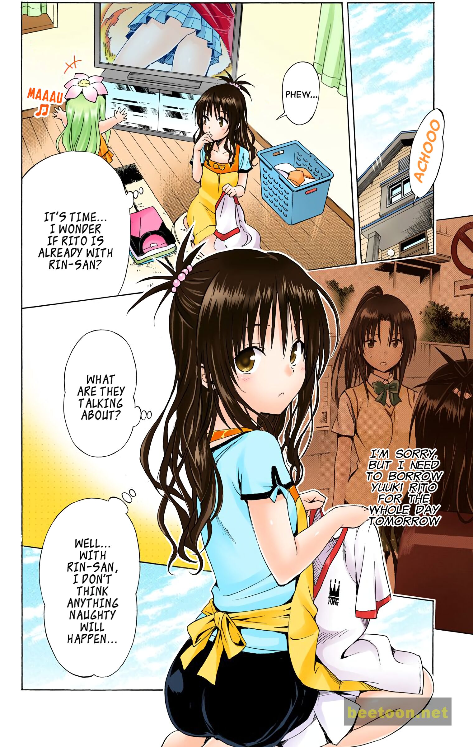 To LOVE-Ru Darkness - Full color Chapter 52 - HolyManga.Net