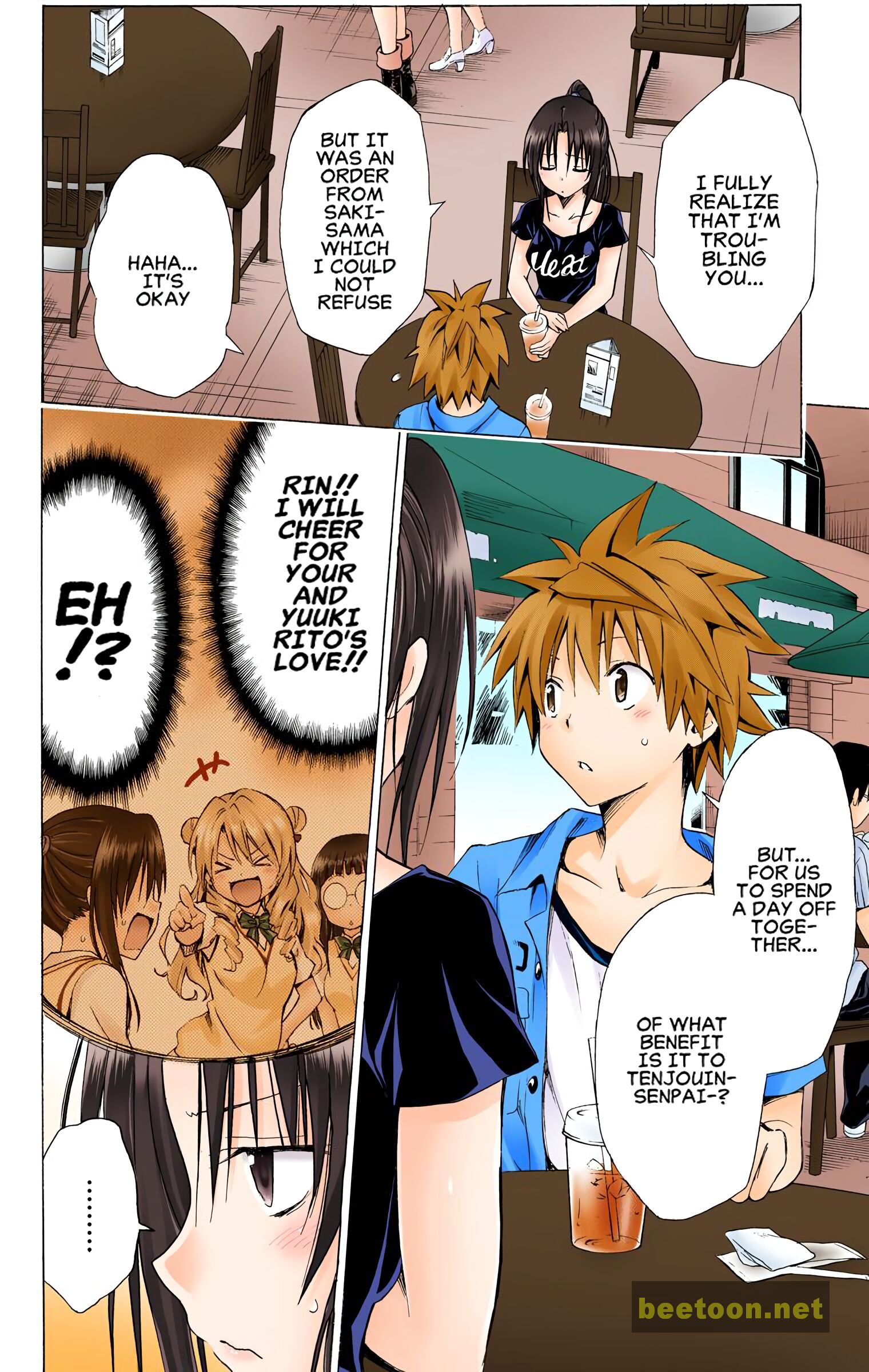 To LOVE-Ru Darkness - Full color Chapter 52 - HolyManga.Net