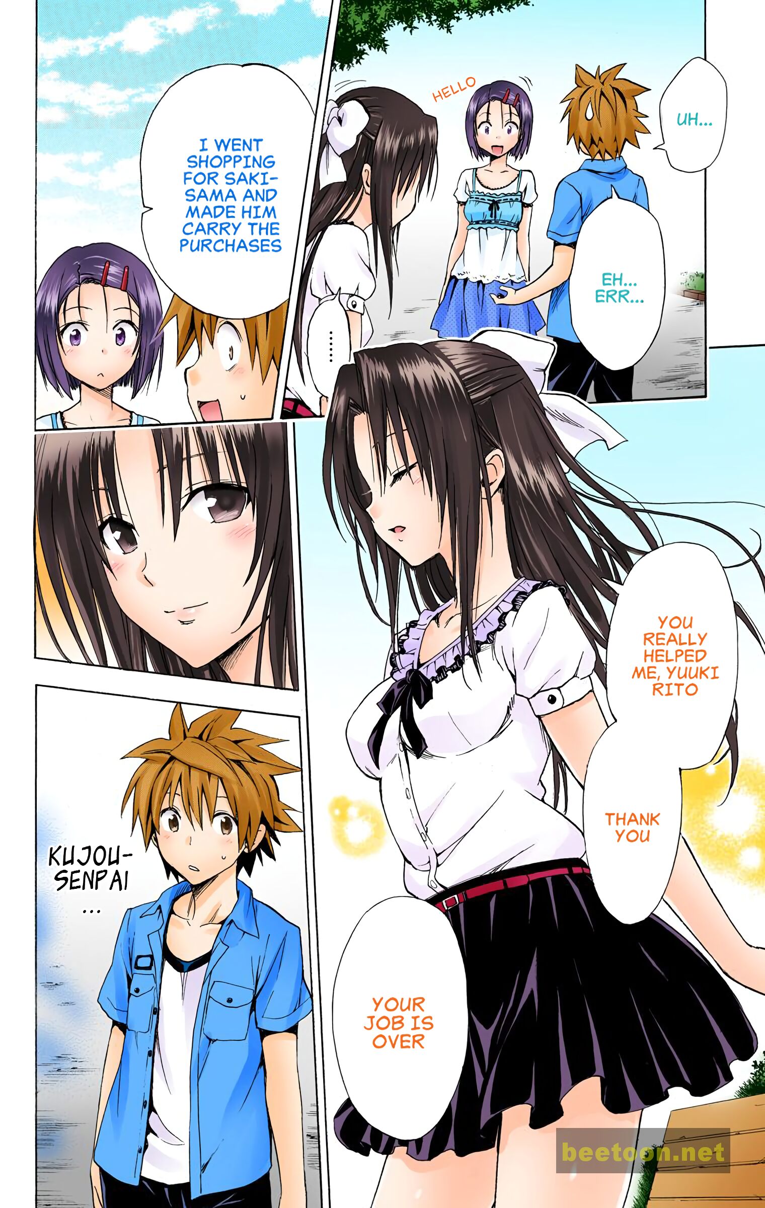 To LOVE-Ru Darkness - Full color Chapter 52 - HolyManga.Net