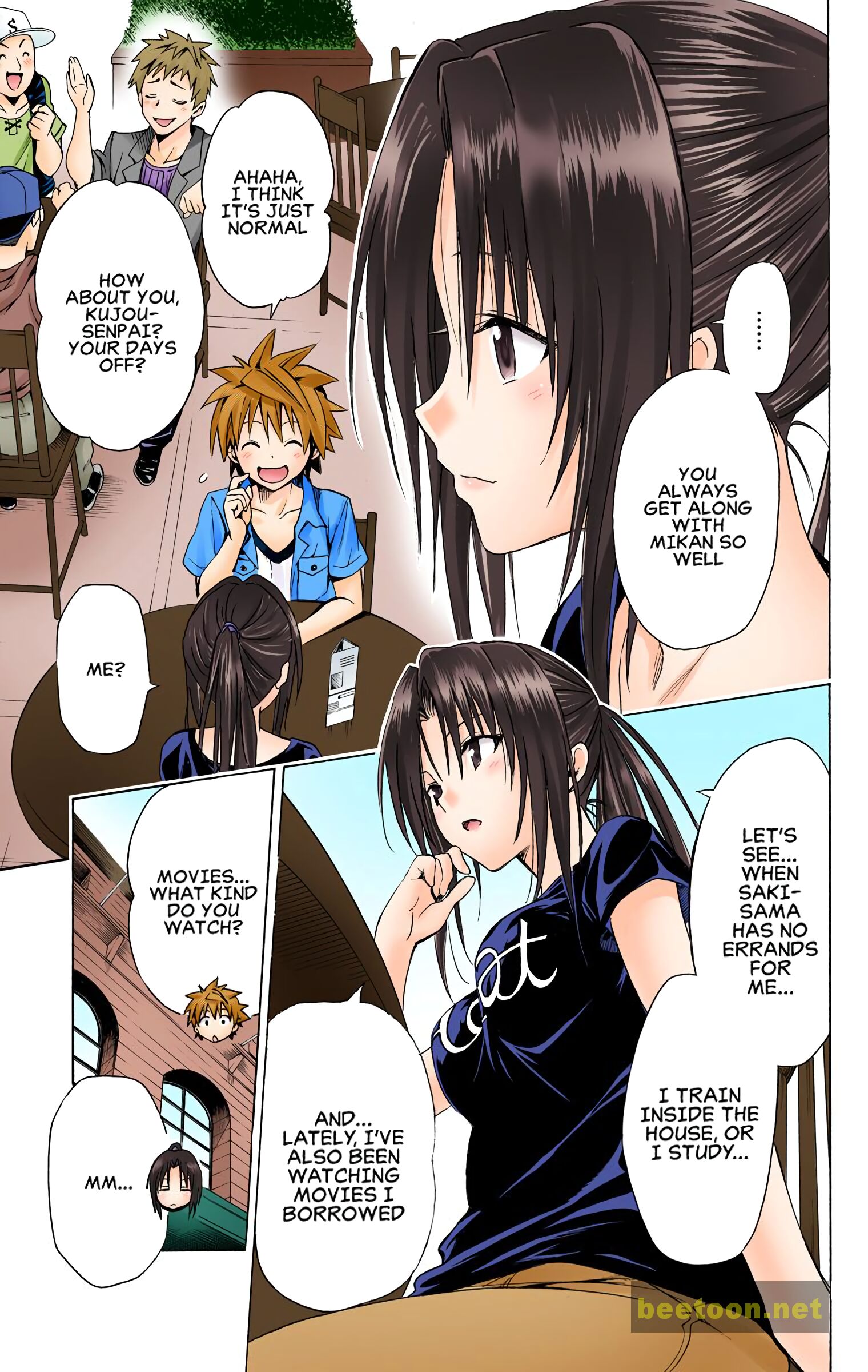 To LOVE-Ru Darkness - Full color Chapter 52 - HolyManga.Net