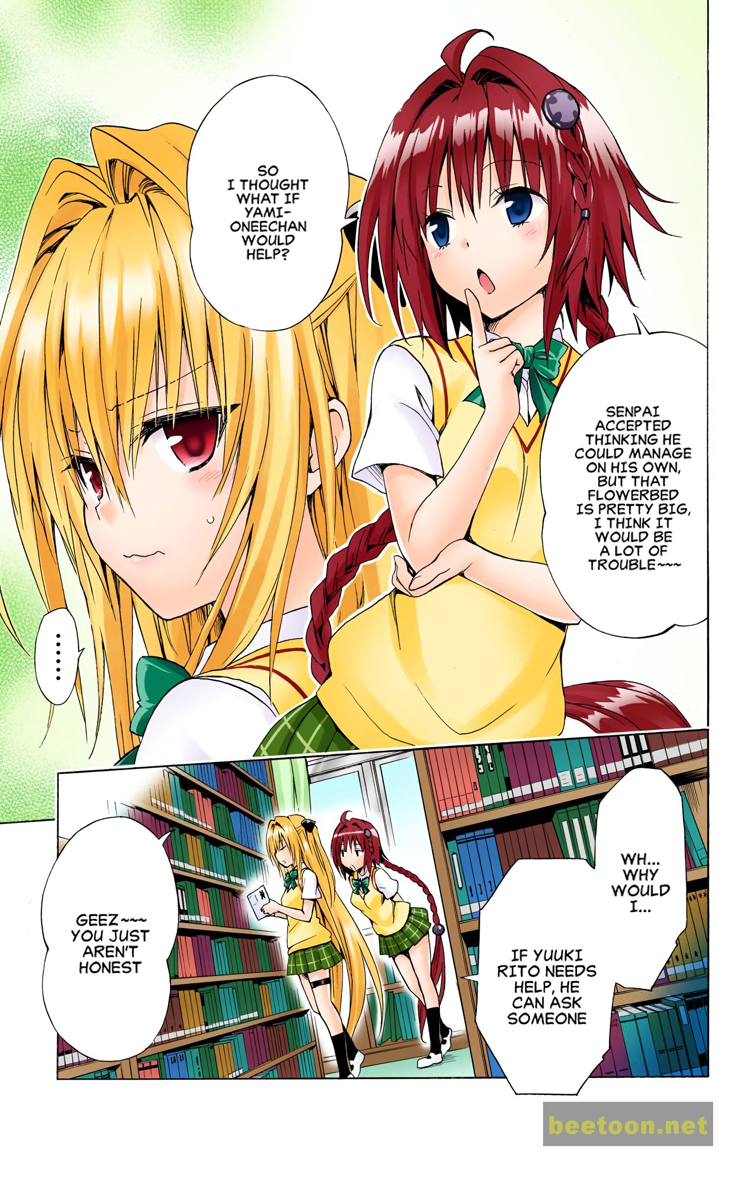 To LOVE-Ru Darkness - Full color Chapter 53 - HolyManga.Net