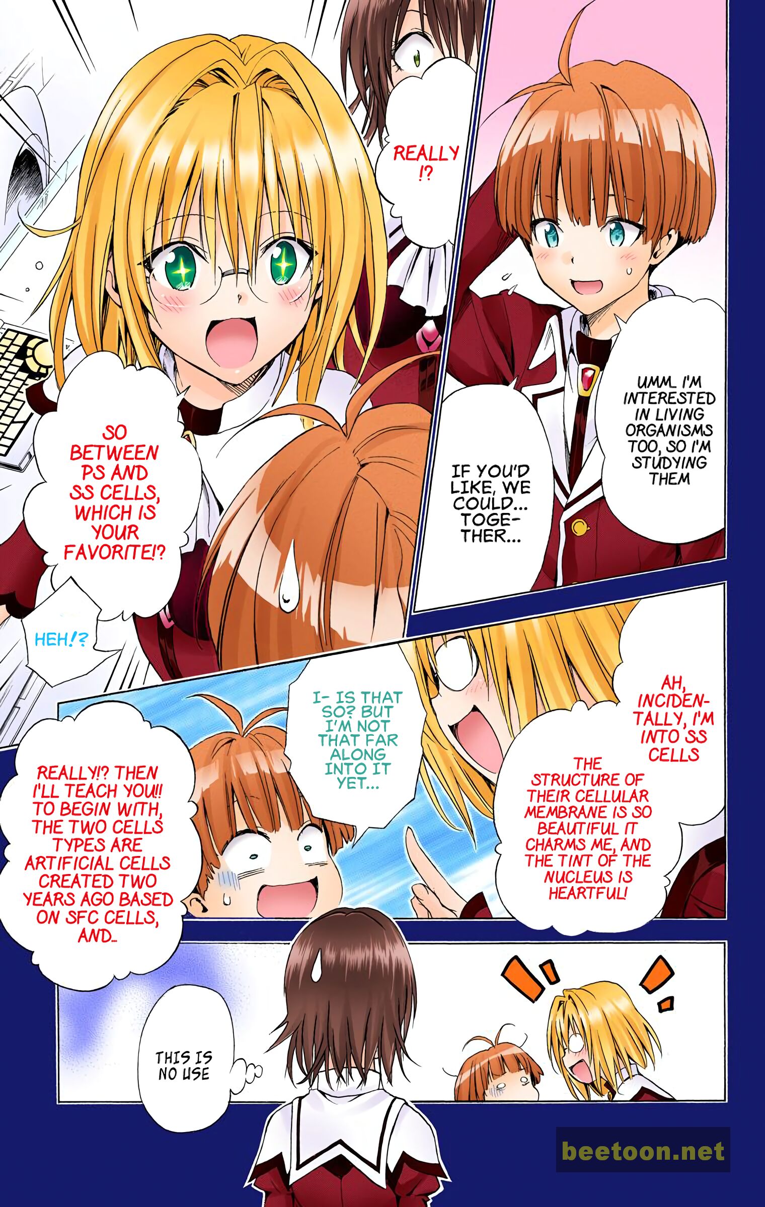 To LOVE-Ru Darkness - Full color Chapter 53 - HolyManga.Net