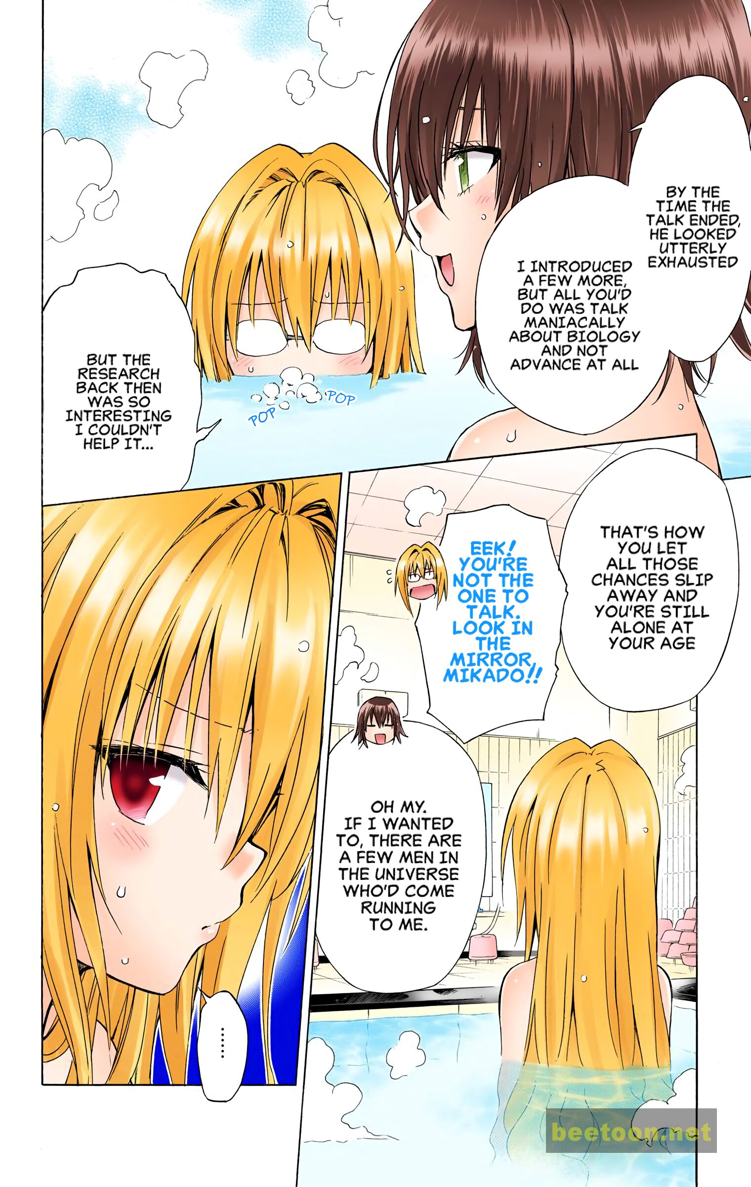 To LOVE-Ru Darkness - Full color Chapter 53 - HolyManga.Net