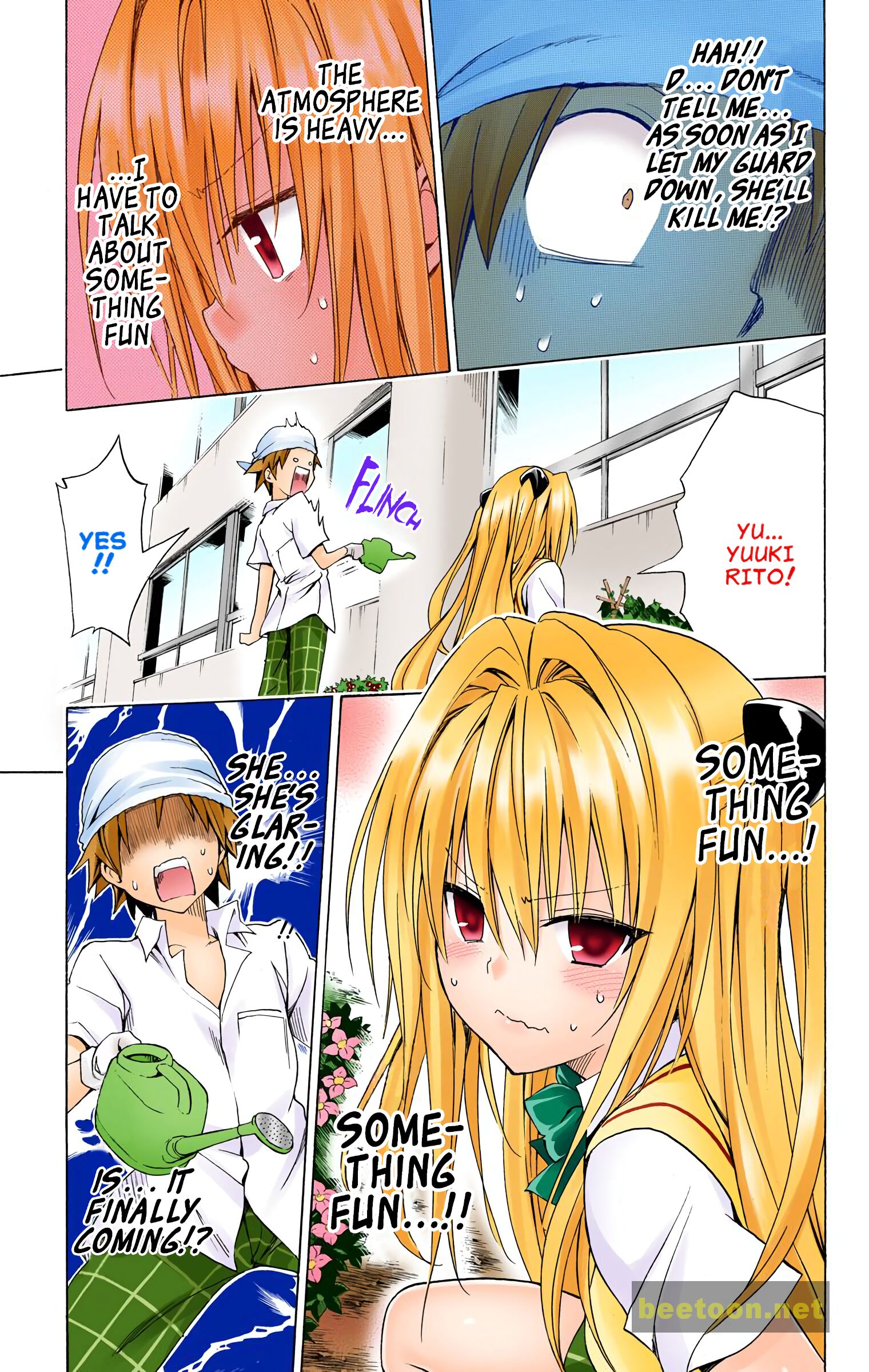 To LOVE-Ru Darkness - Full color Chapter 53 - HolyManga.Net