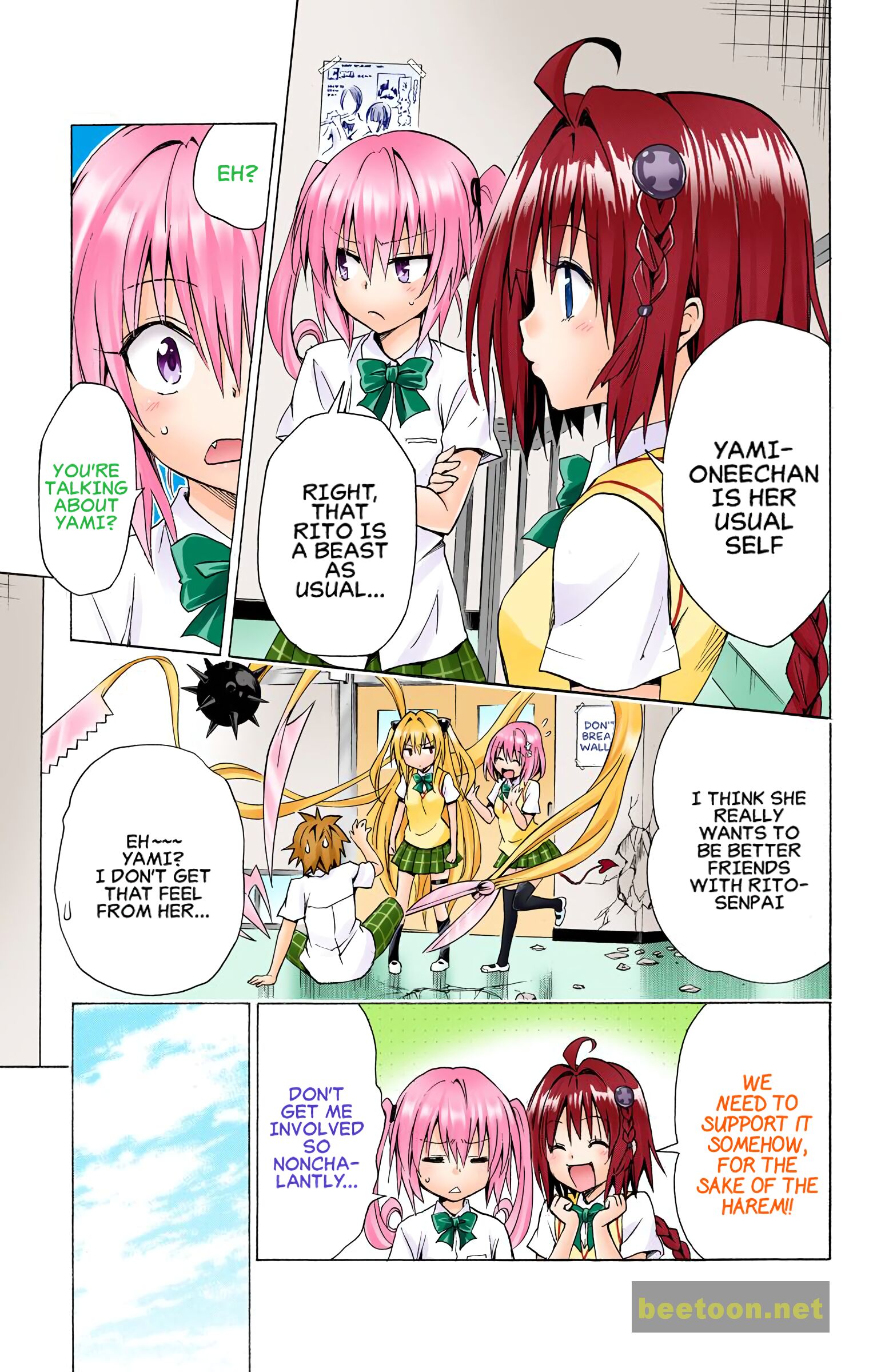 To LOVE-Ru Darkness - Full color Chapter 53 - HolyManga.Net