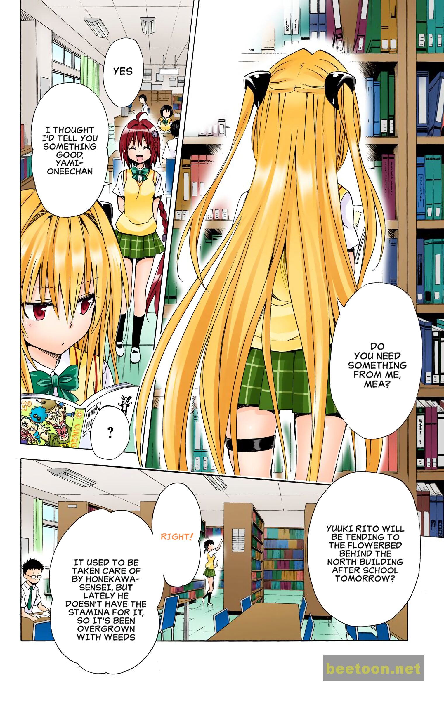 To LOVE-Ru Darkness - Full color Chapter 53 - HolyManga.Net