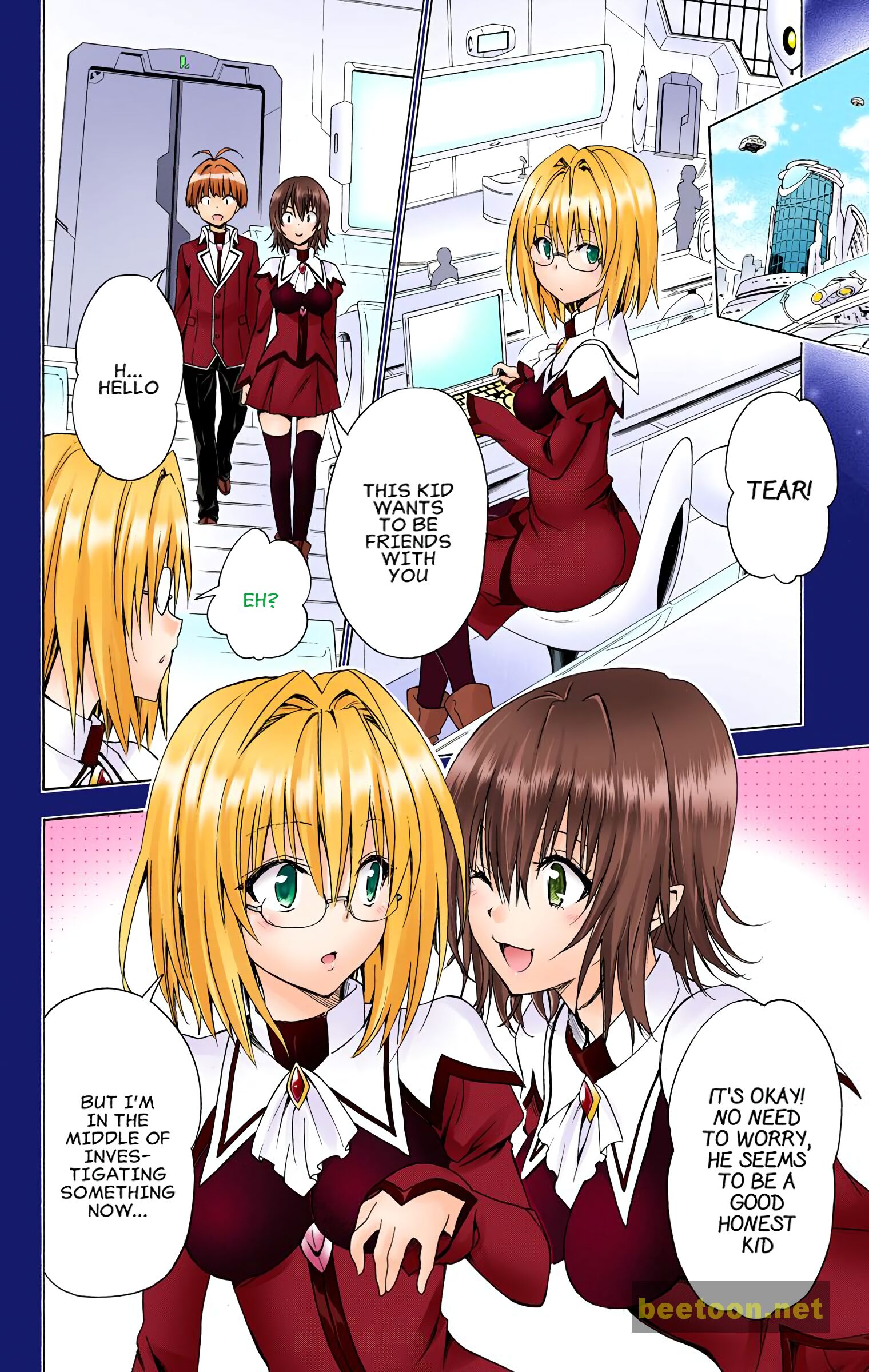 To LOVE-Ru Darkness - Full color Chapter 53 - HolyManga.Net
