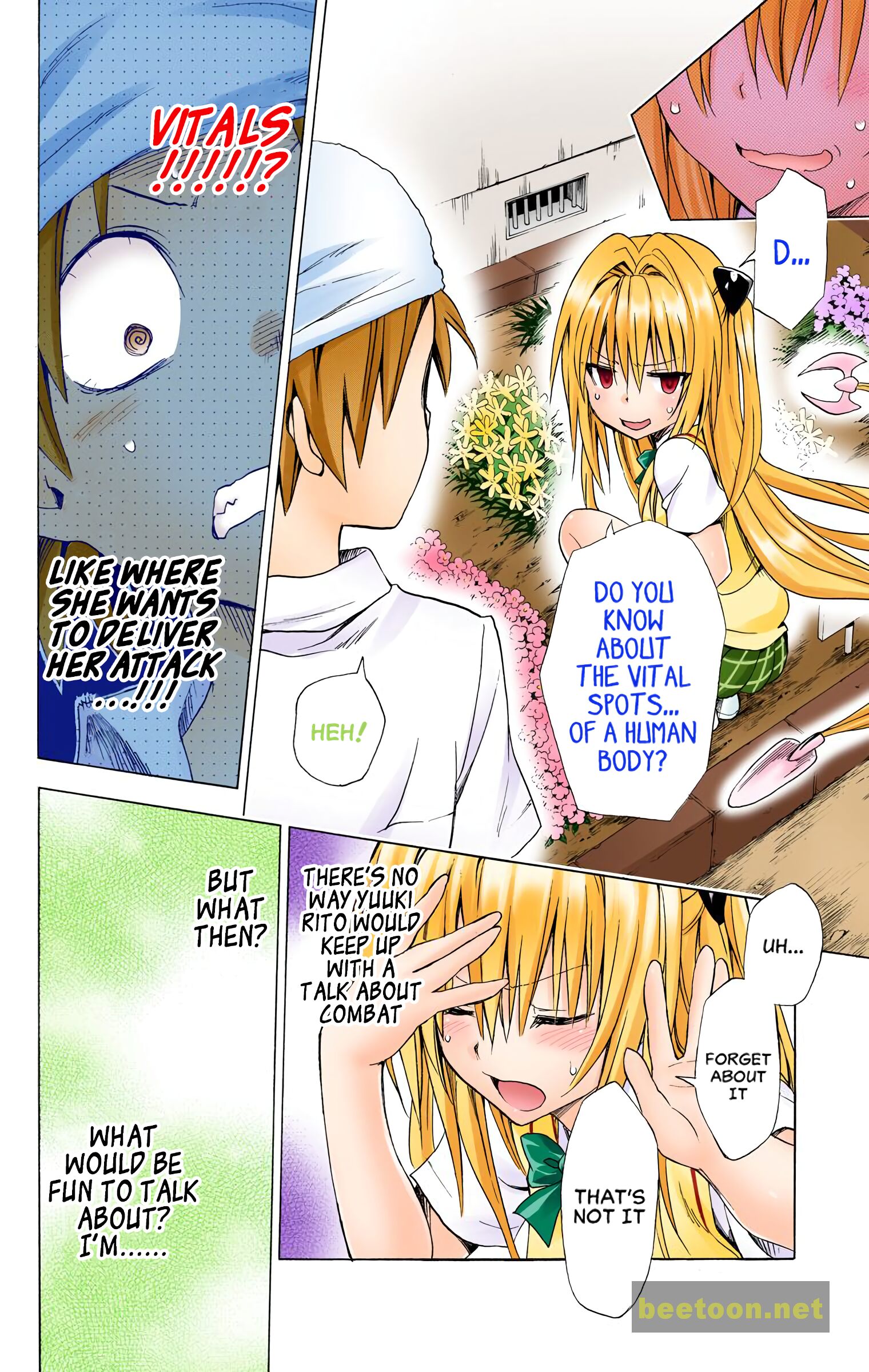 To LOVE-Ru Darkness - Full color Chapter 53 - HolyManga.Net