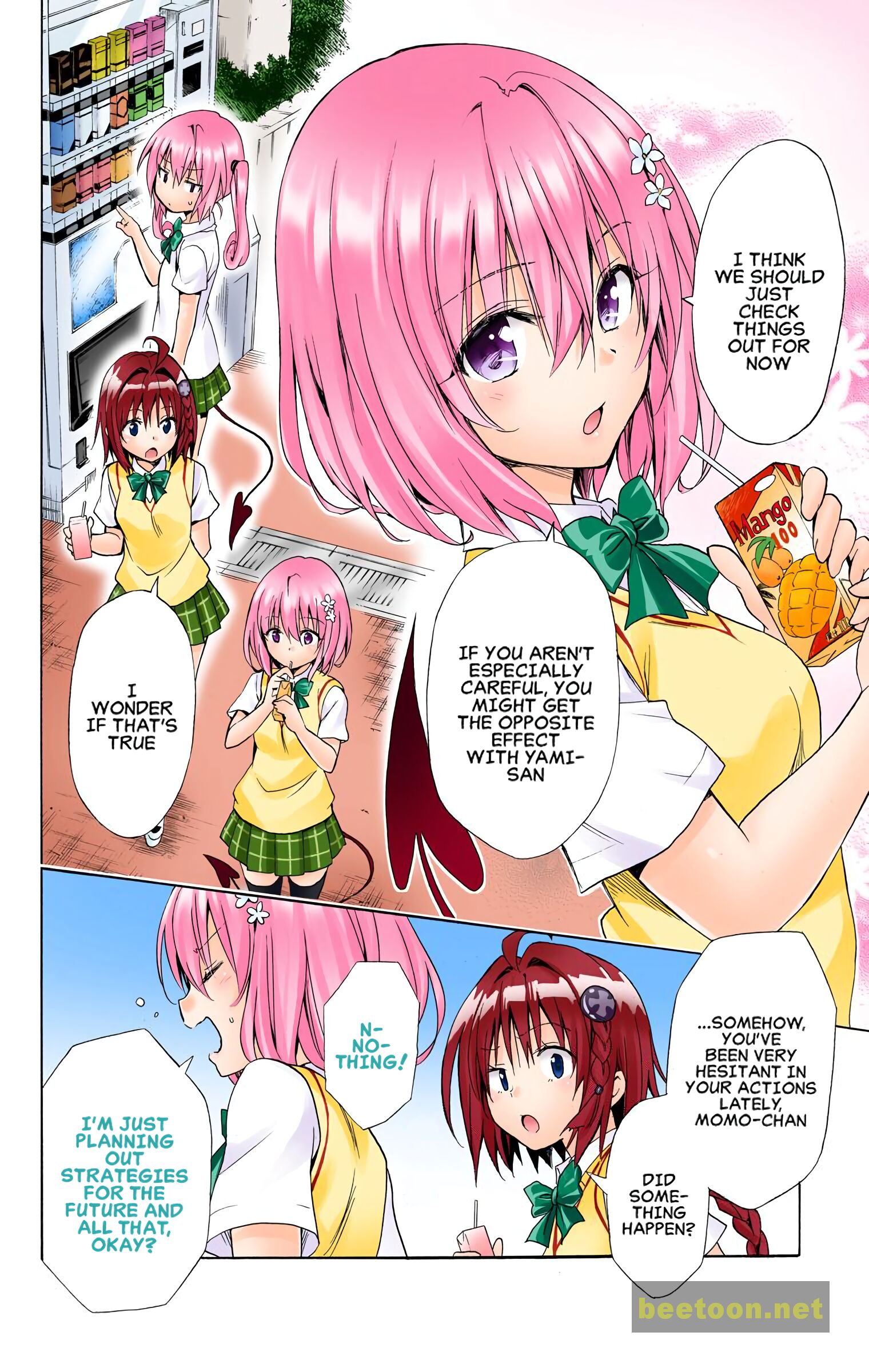 To LOVE-Ru Darkness - Full color Chapter 53 - HolyManga.Net
