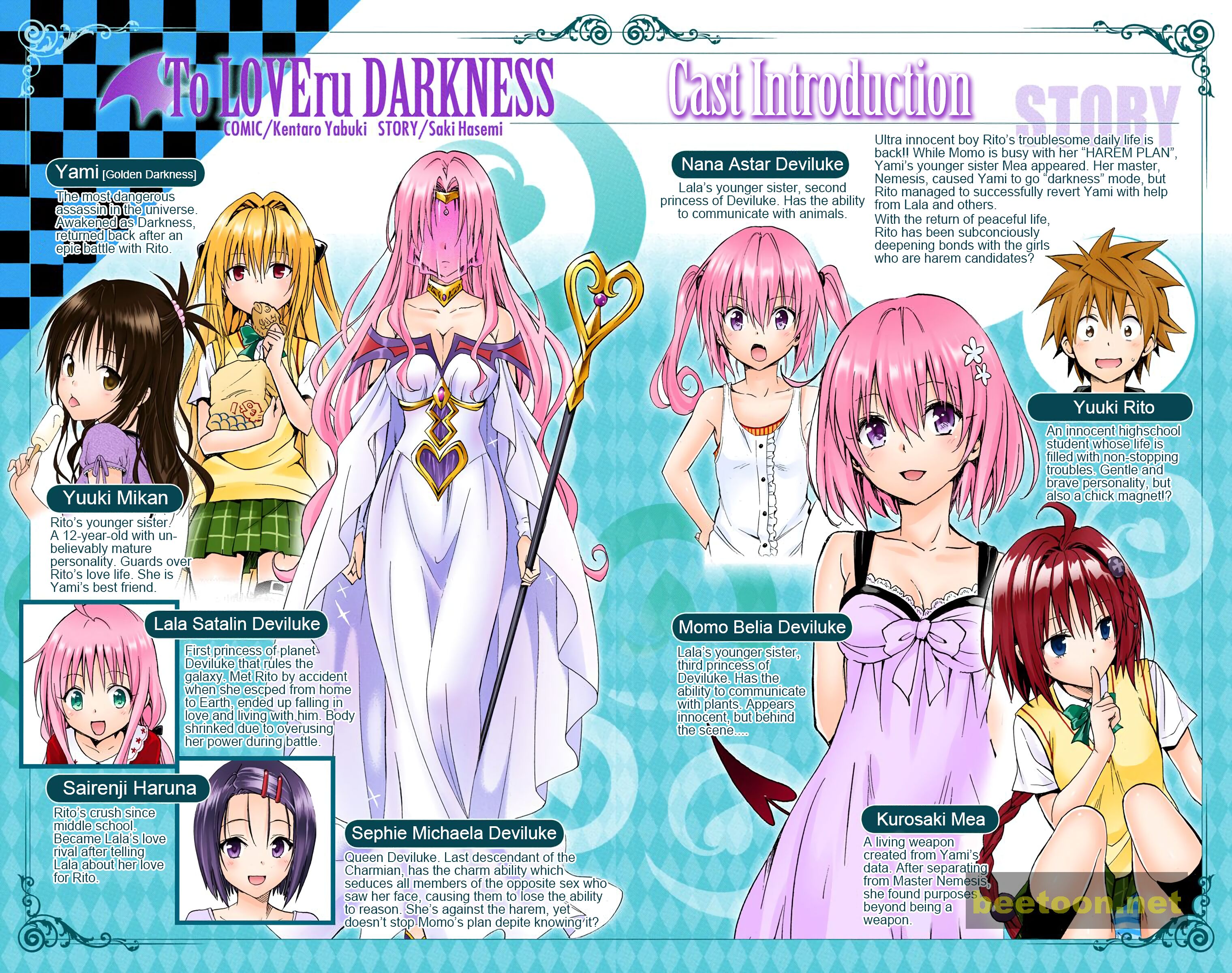 To LOVE-Ru Darkness - Full color Chapter 54 - HolyManga.Net