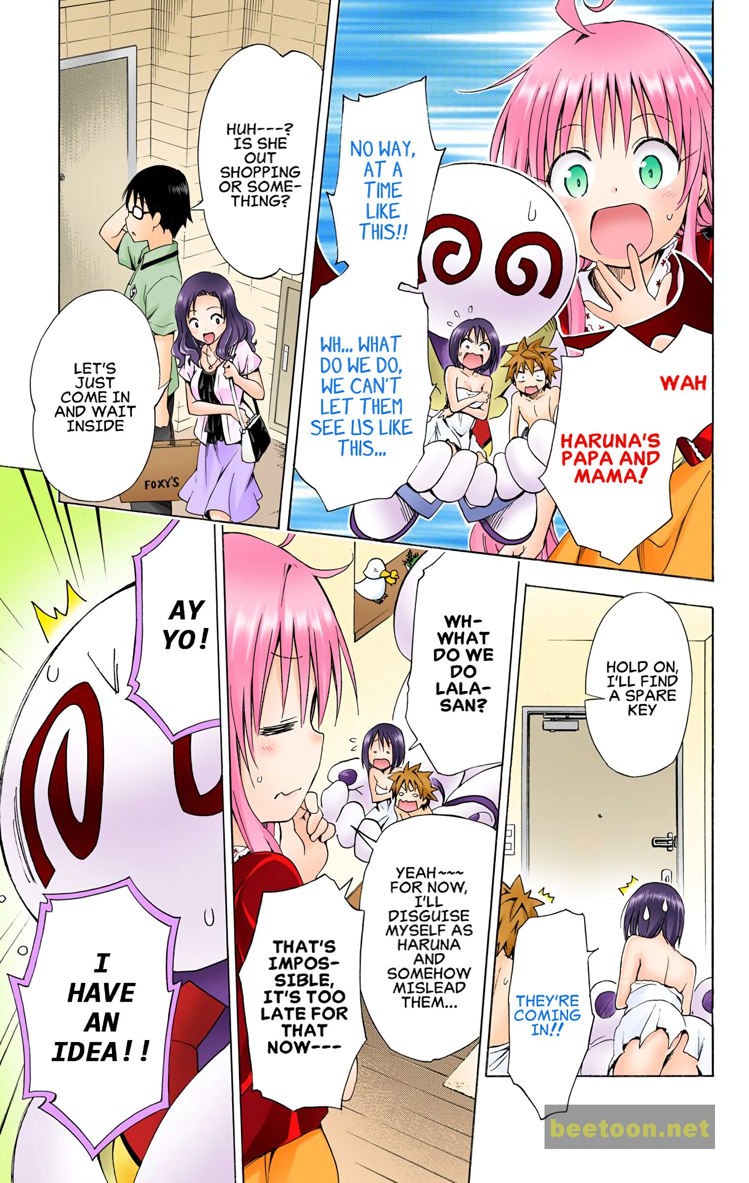 To LOVE-Ru Darkness - Full color Chapter 54 - HolyManga.Net