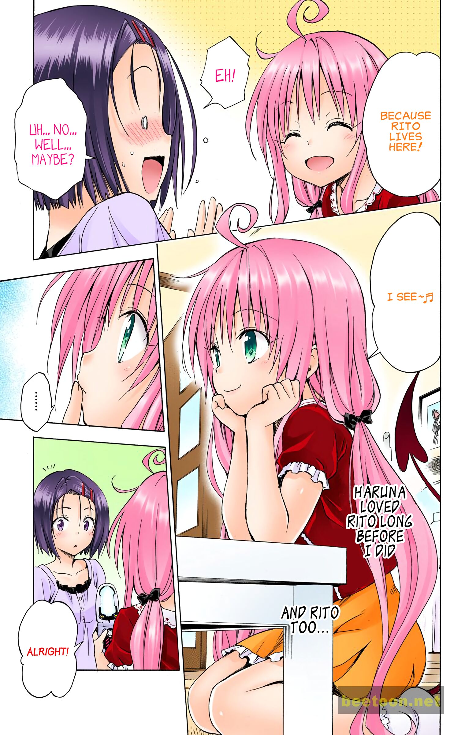 To LOVE-Ru Darkness - Full color Chapter 54 - HolyManga.Net