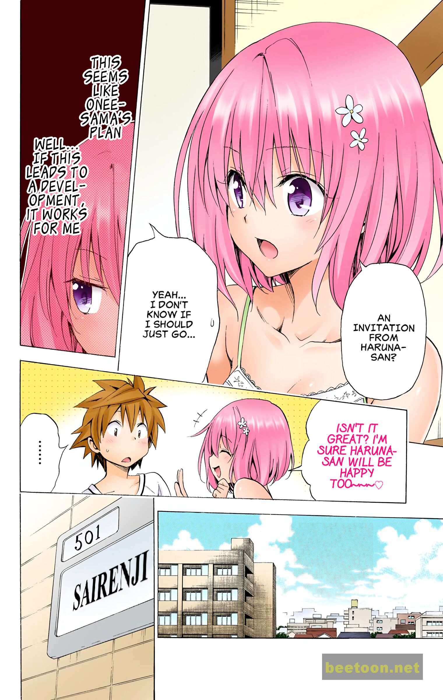 To LOVE-Ru Darkness - Full color Chapter 54 - HolyManga.Net