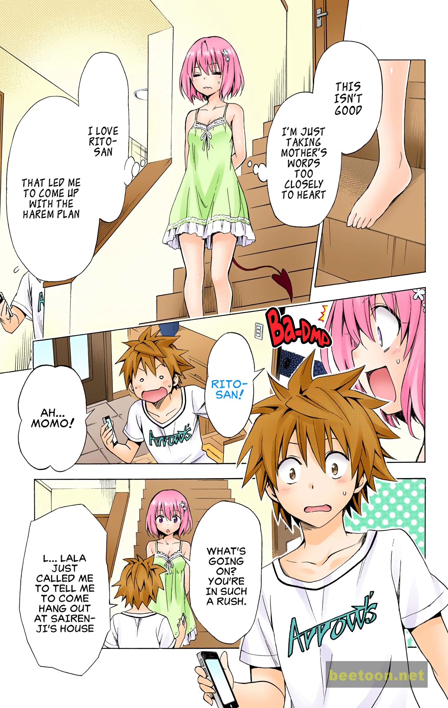 To LOVE-Ru Darkness - Full color Chapter 54 - HolyManga.Net