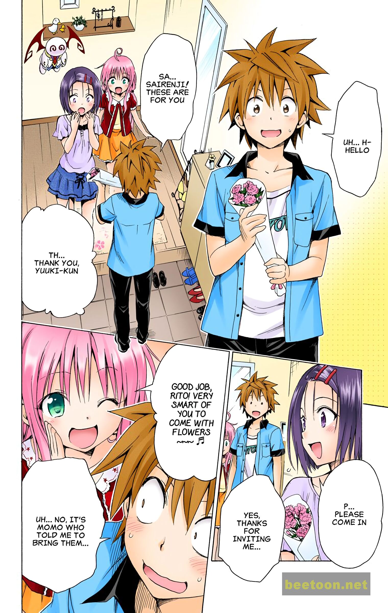 To LOVE-Ru Darkness - Full color Chapter 54 - HolyManga.Net