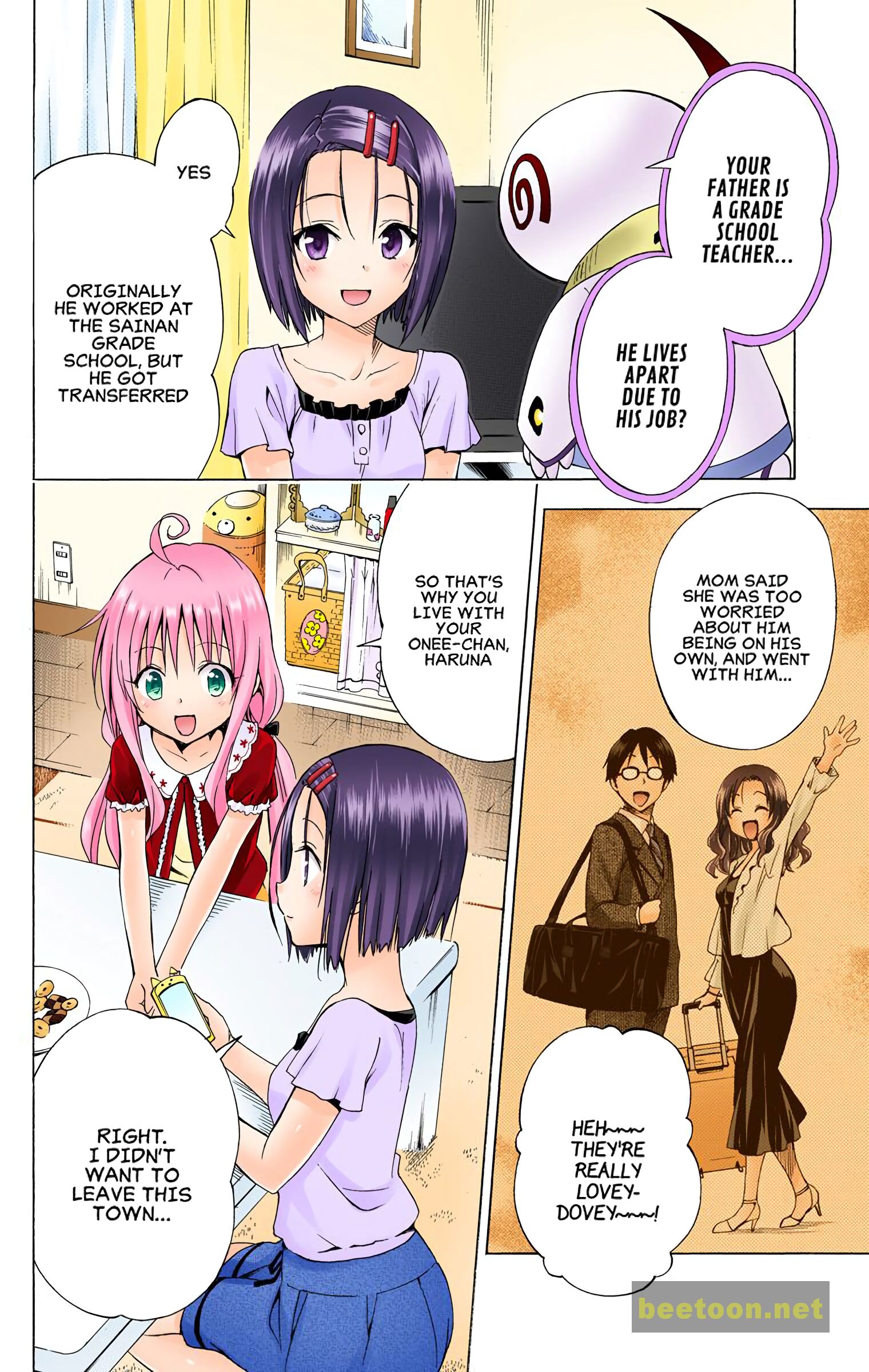 To LOVE-Ru Darkness - Full color Chapter 54 - HolyManga.Net