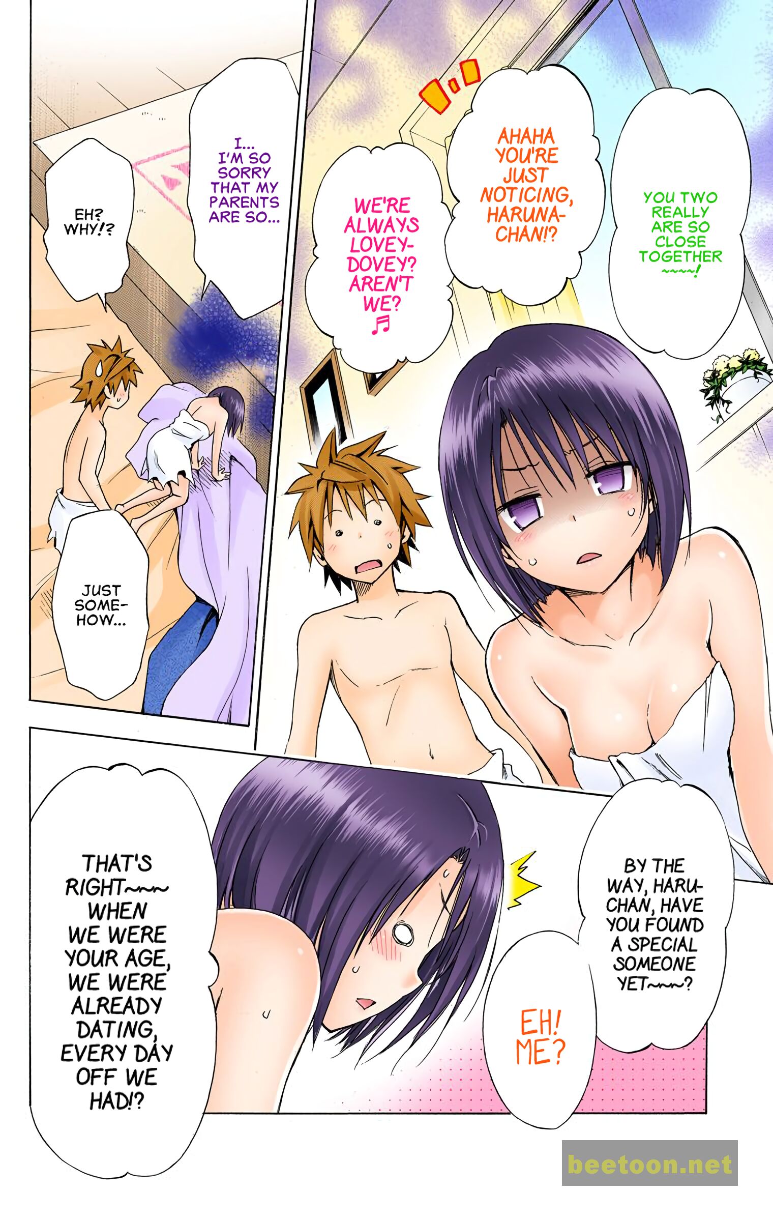 To LOVE-Ru Darkness - Full color Chapter 54 - HolyManga.Net