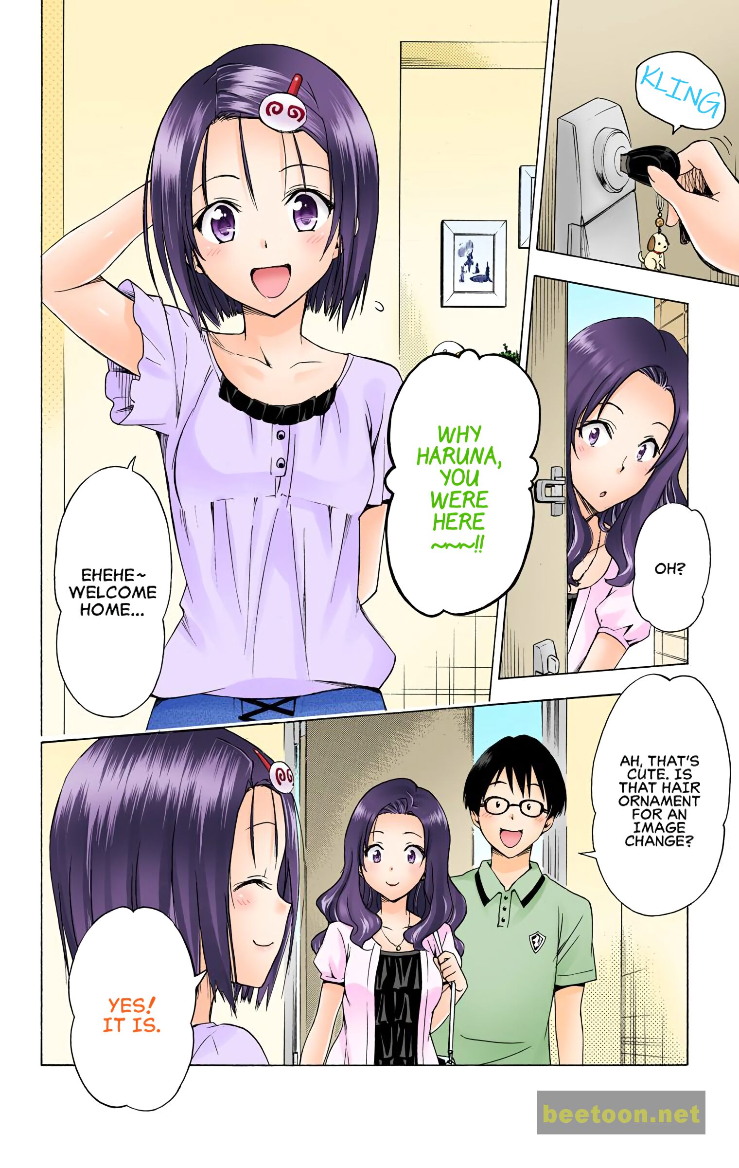 To LOVE-Ru Darkness - Full color Chapter 54 - HolyManga.Net