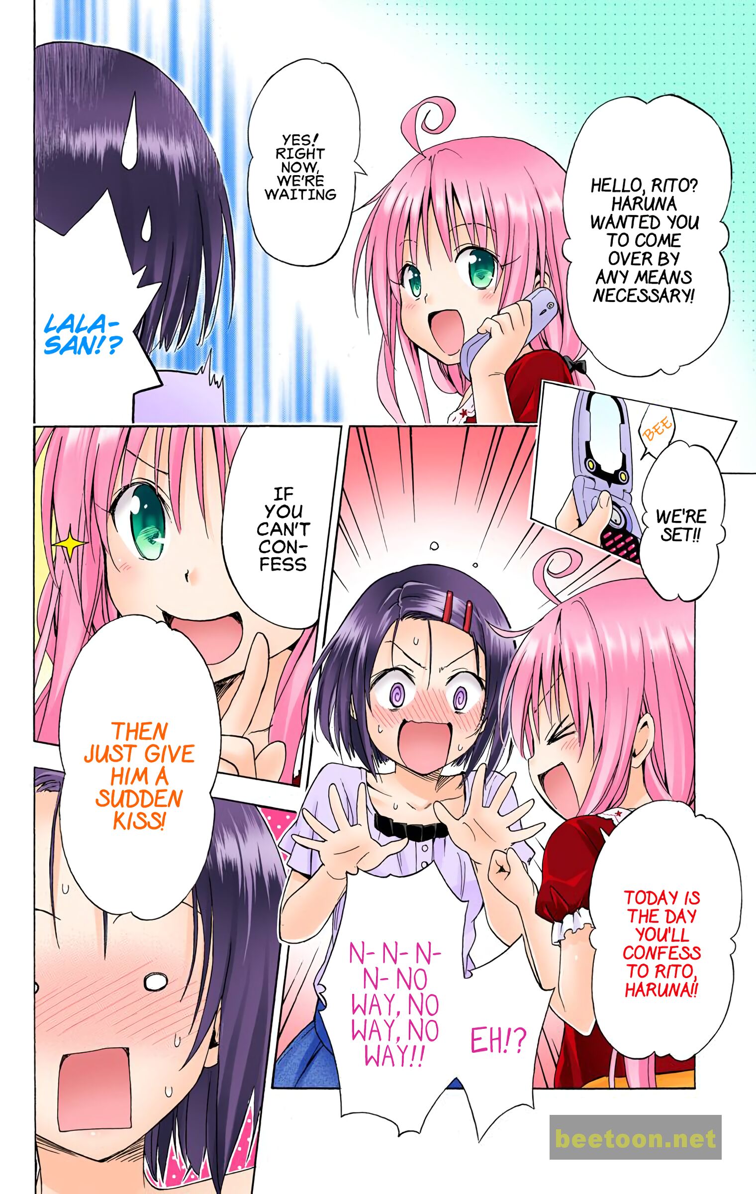 To LOVE-Ru Darkness - Full color Chapter 54 - HolyManga.Net