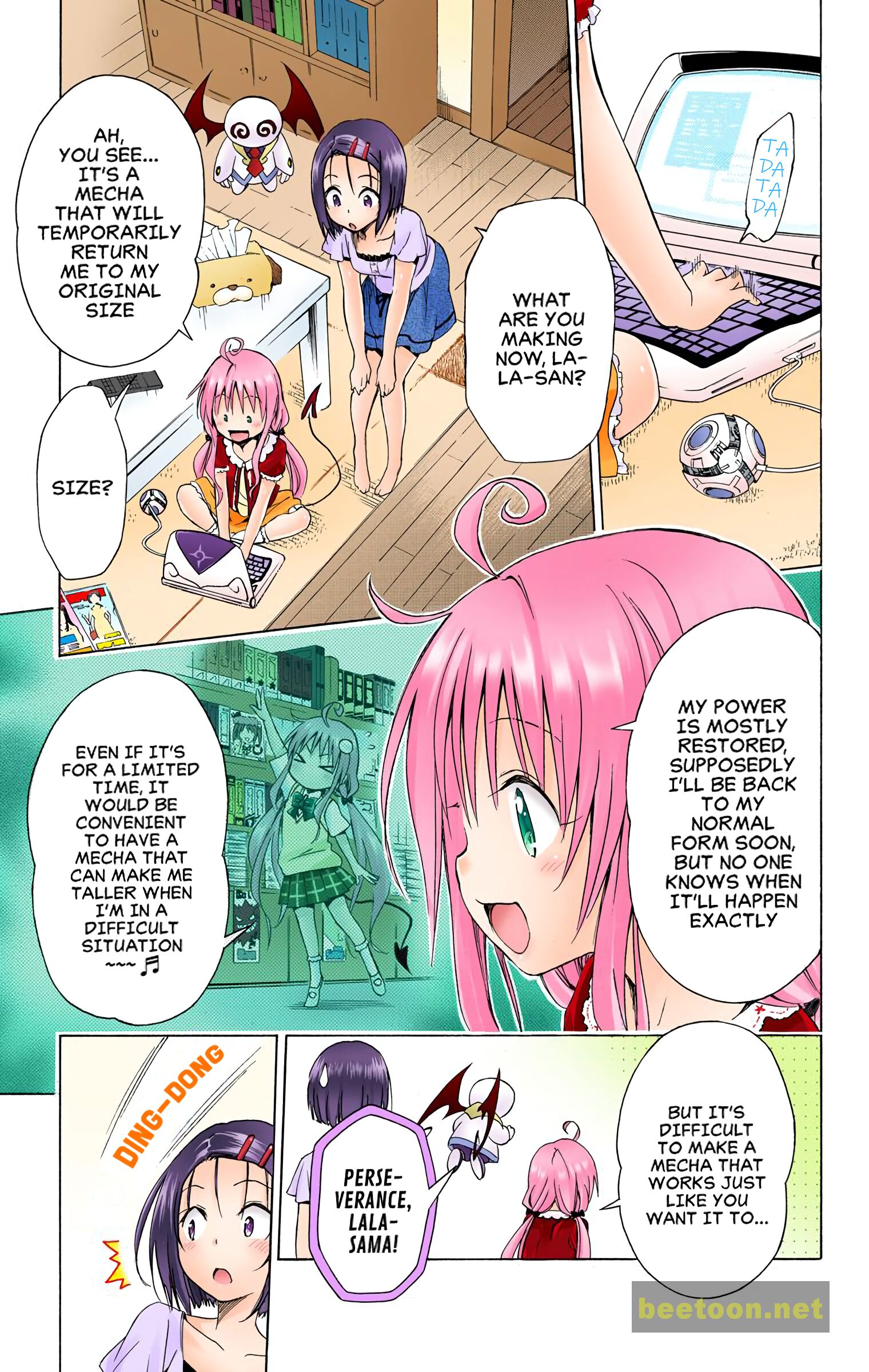 To LOVE-Ru Darkness - Full color Chapter 54 - HolyManga.Net